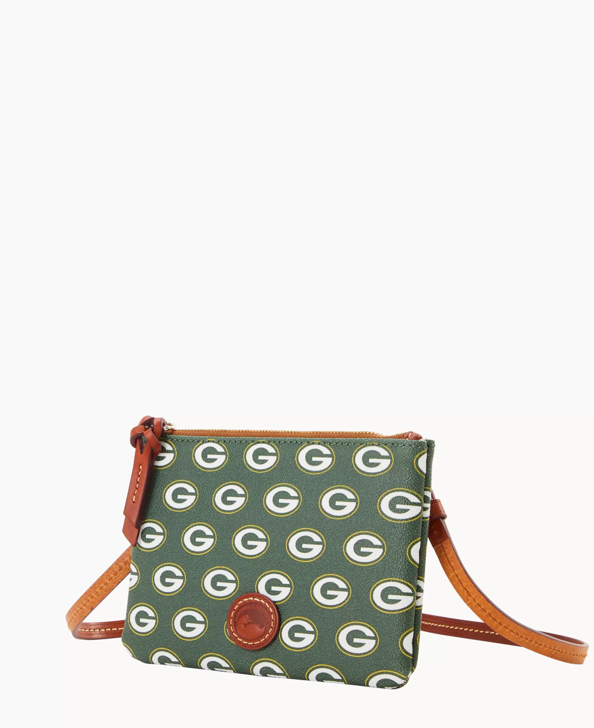 Dooney & Bourke Game Day Ready | Printed Fabric^NFL Top Zip Crossbody