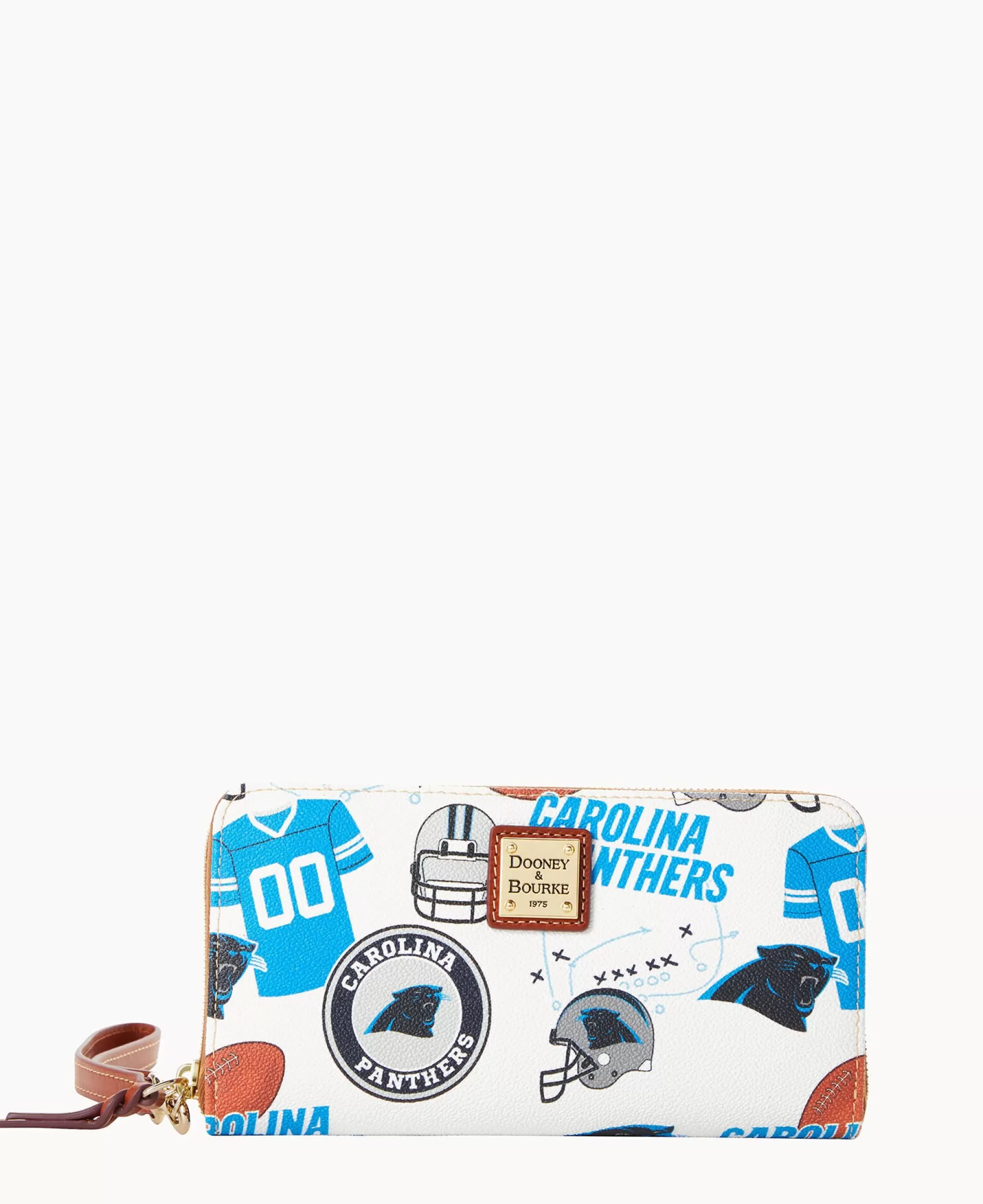 Dooney & Bourke Grab and Go | Wristlets^NFL Large Zip Around Wristlet