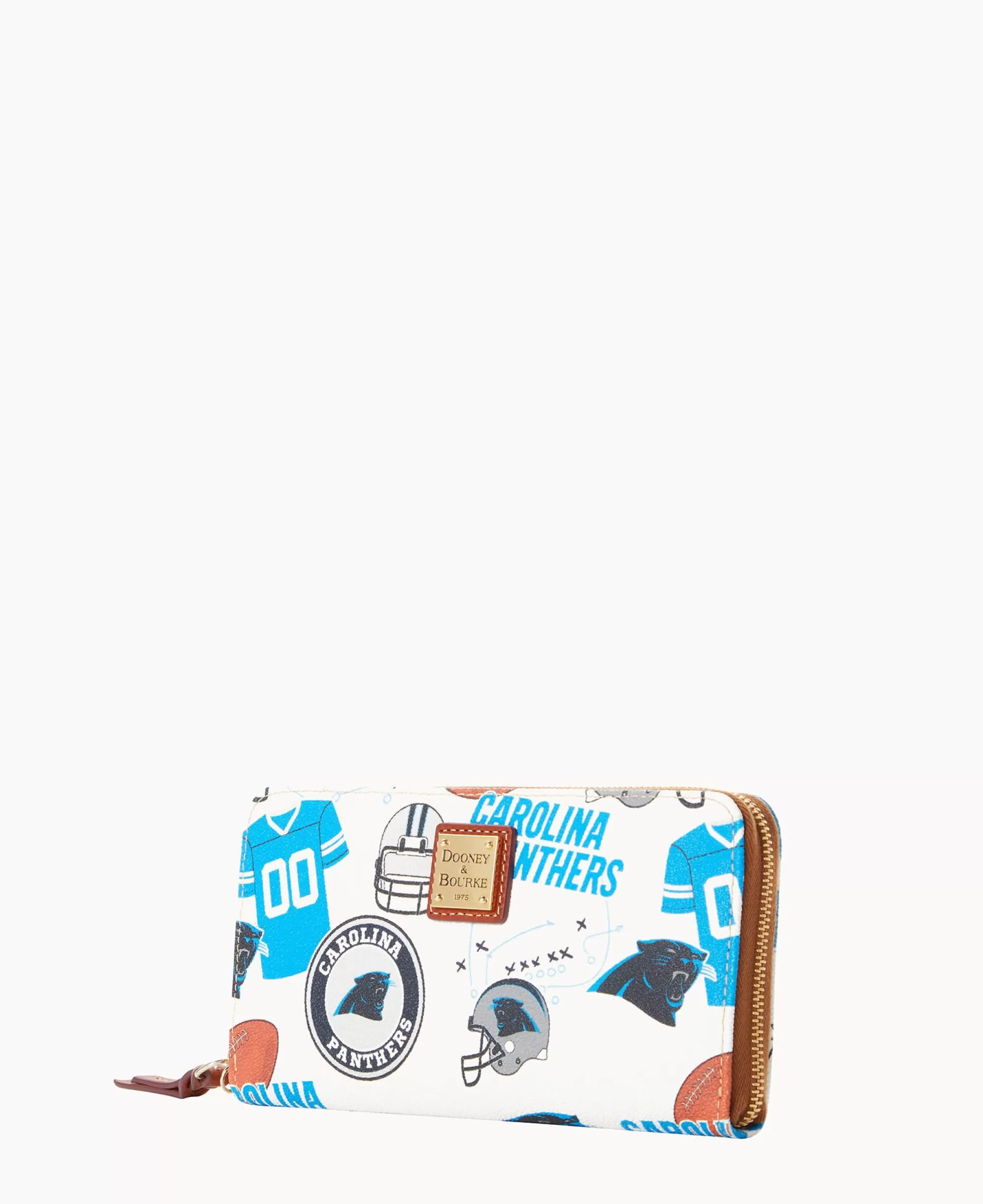 Dooney & Bourke Grab and Go | Wristlets^NFL Large Zip Around Wristlet