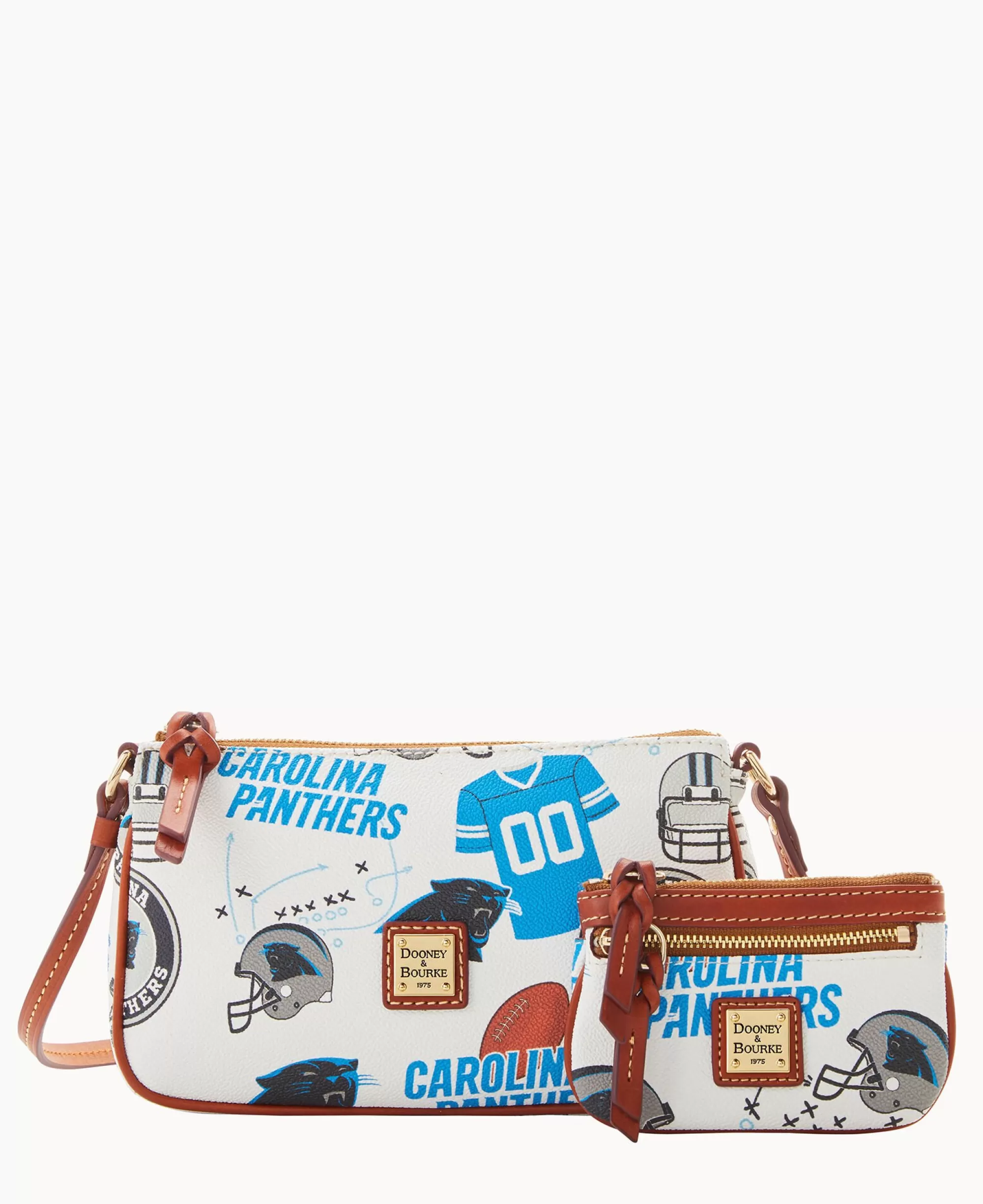 Dooney & Bourke Game Day Ready | Printed Fabric^NFL Lexi Crossbody Sm Coin Case