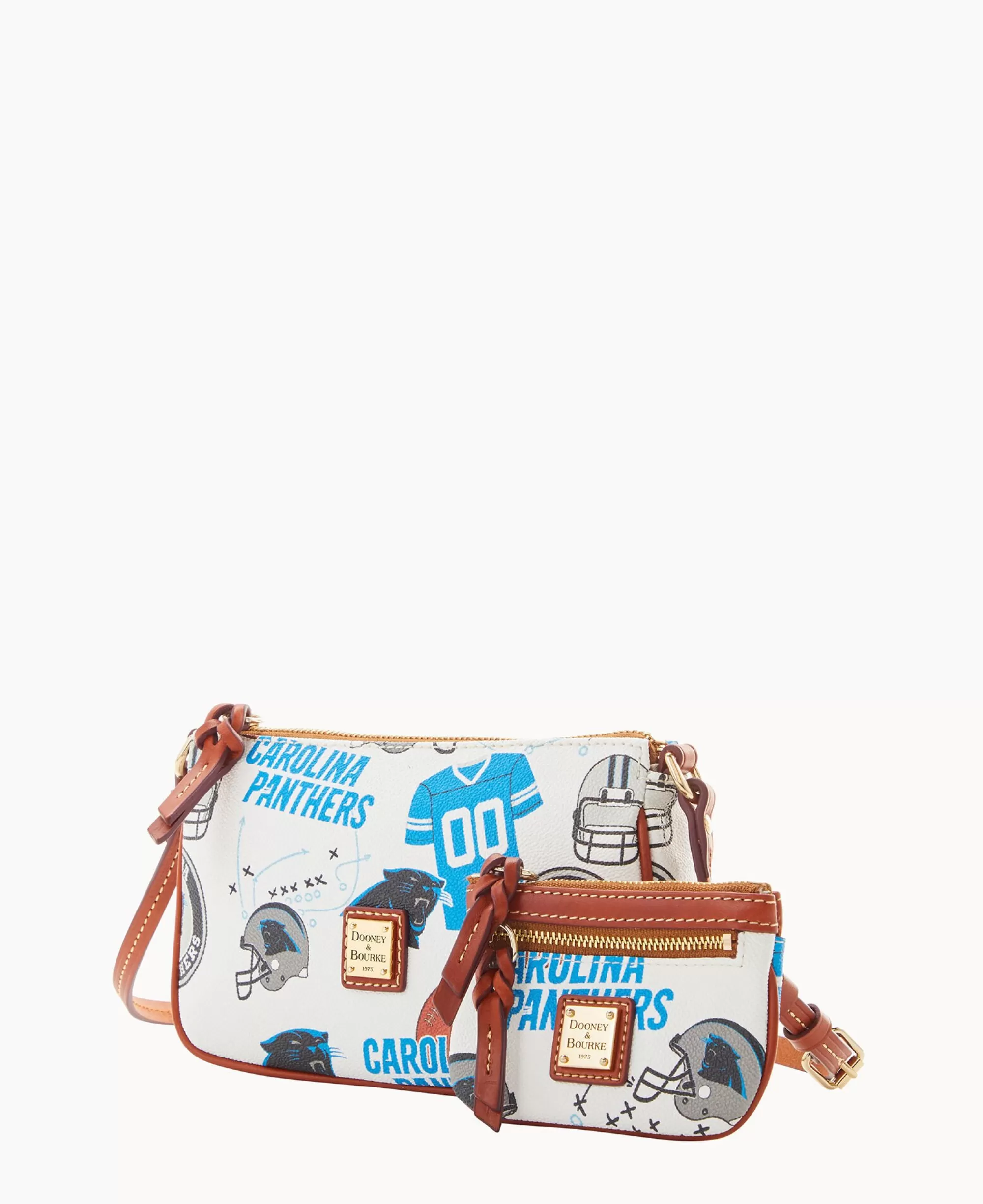 Dooney & Bourke Game Day Ready | Printed Fabric^NFL Lexi Crossbody Sm Coin Case