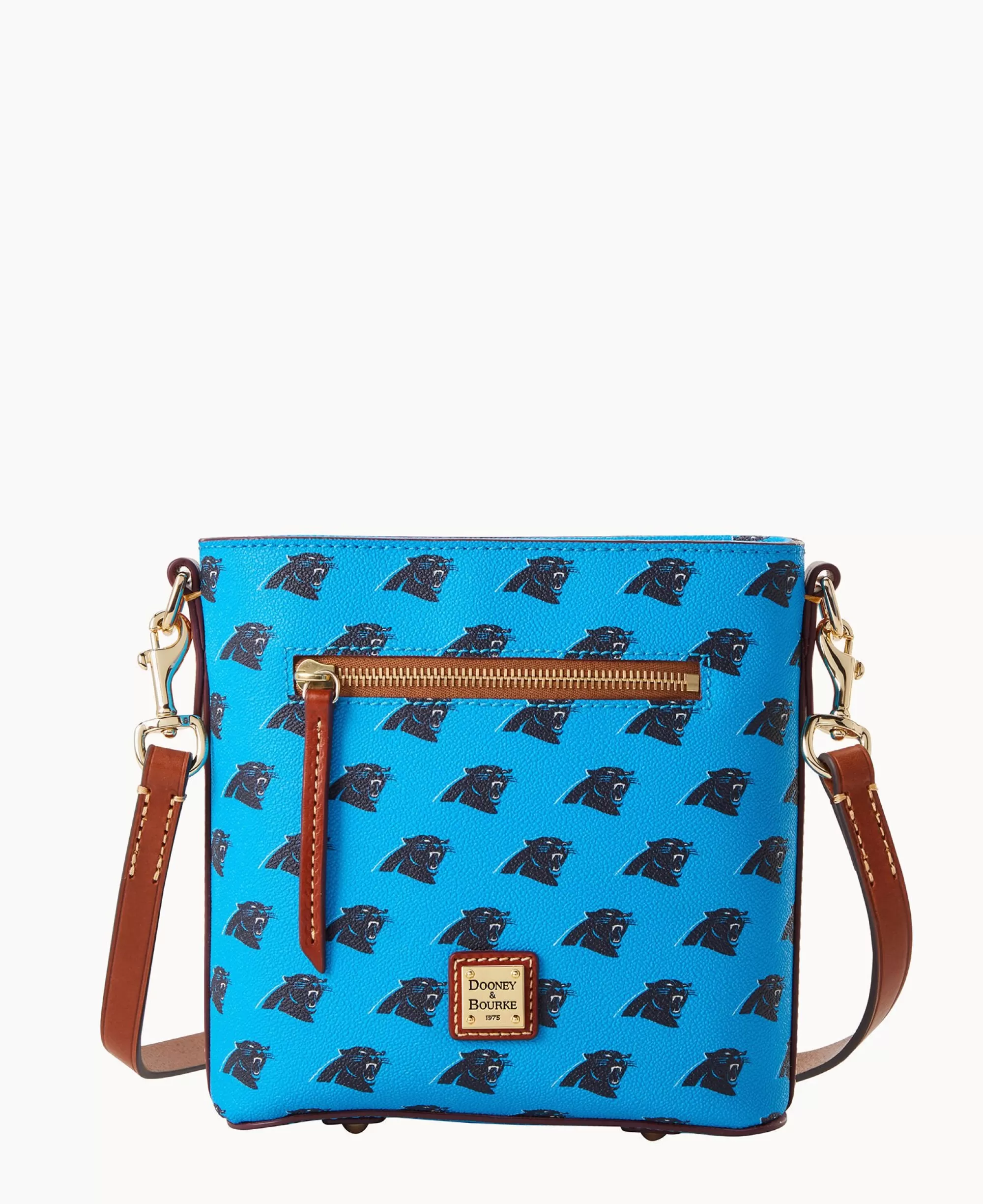 Dooney & Bourke Game Day Ready | Printed Fabric^NFL Small Zip Crossbody