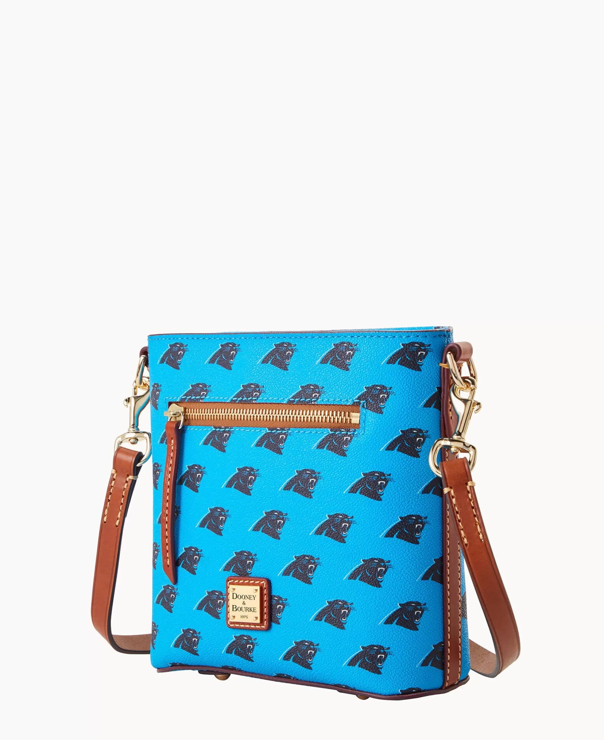 Dooney & Bourke Game Day Ready | Printed Fabric^NFL Small Zip Crossbody