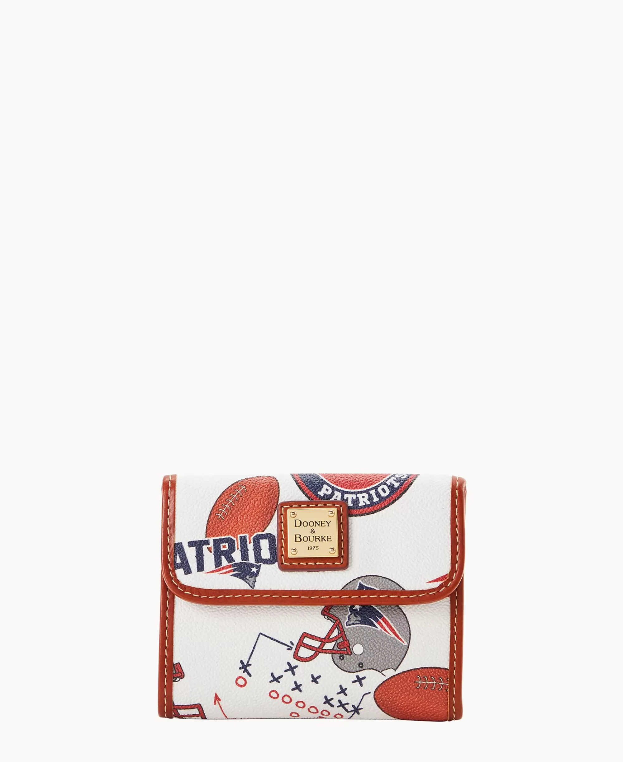 Dooney & Bourke Grab and Go | Wallets^NFL Patriots Flap Credit Card Wallet