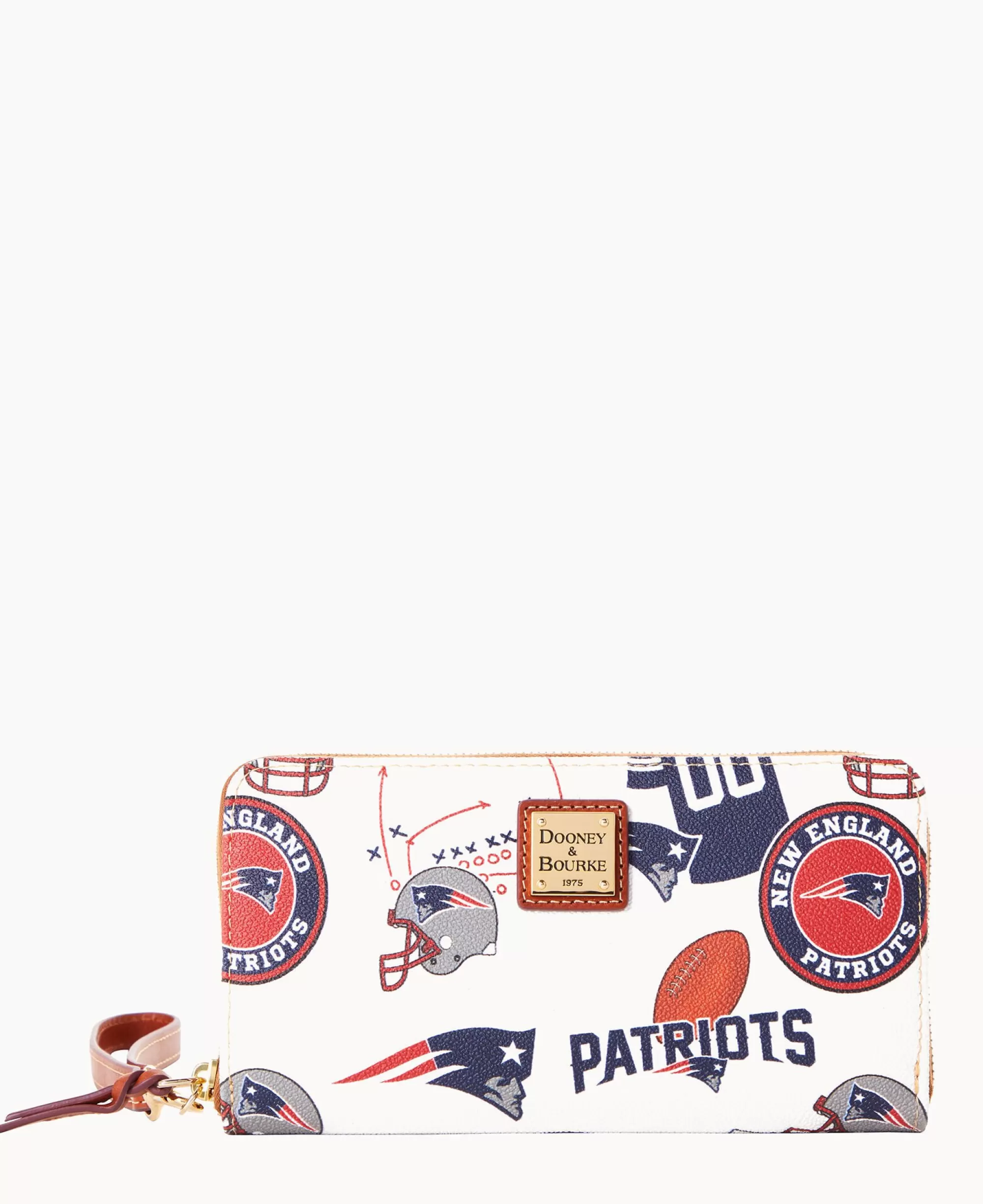 Dooney & Bourke Grab and Go | Wristlets^NFL Large Zip Around Wristlet