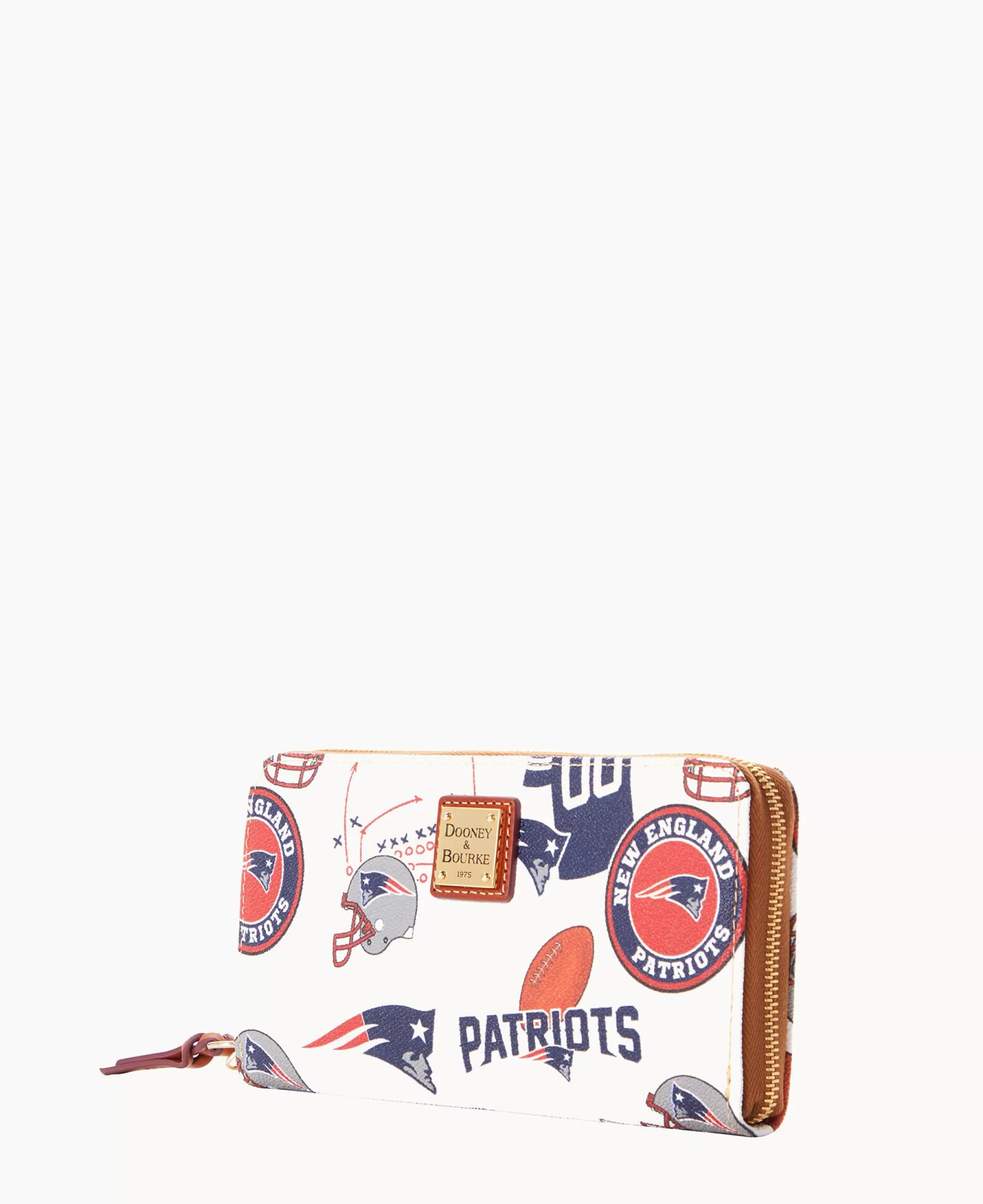 Dooney & Bourke Grab and Go | Wristlets^NFL Large Zip Around Wristlet