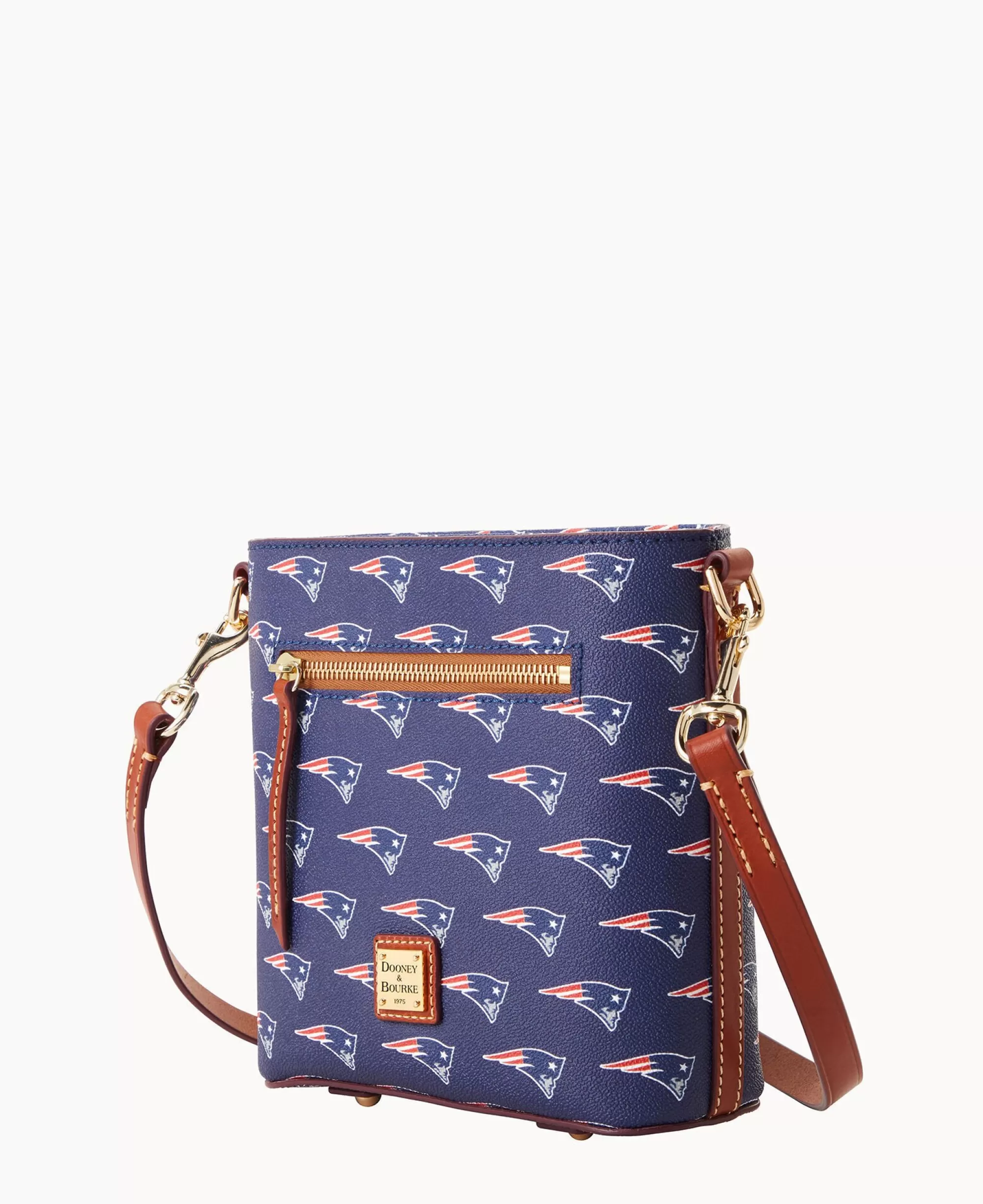 Dooney & Bourke Game Day Ready | Printed Fabric^NFL Small Zip Crossbody