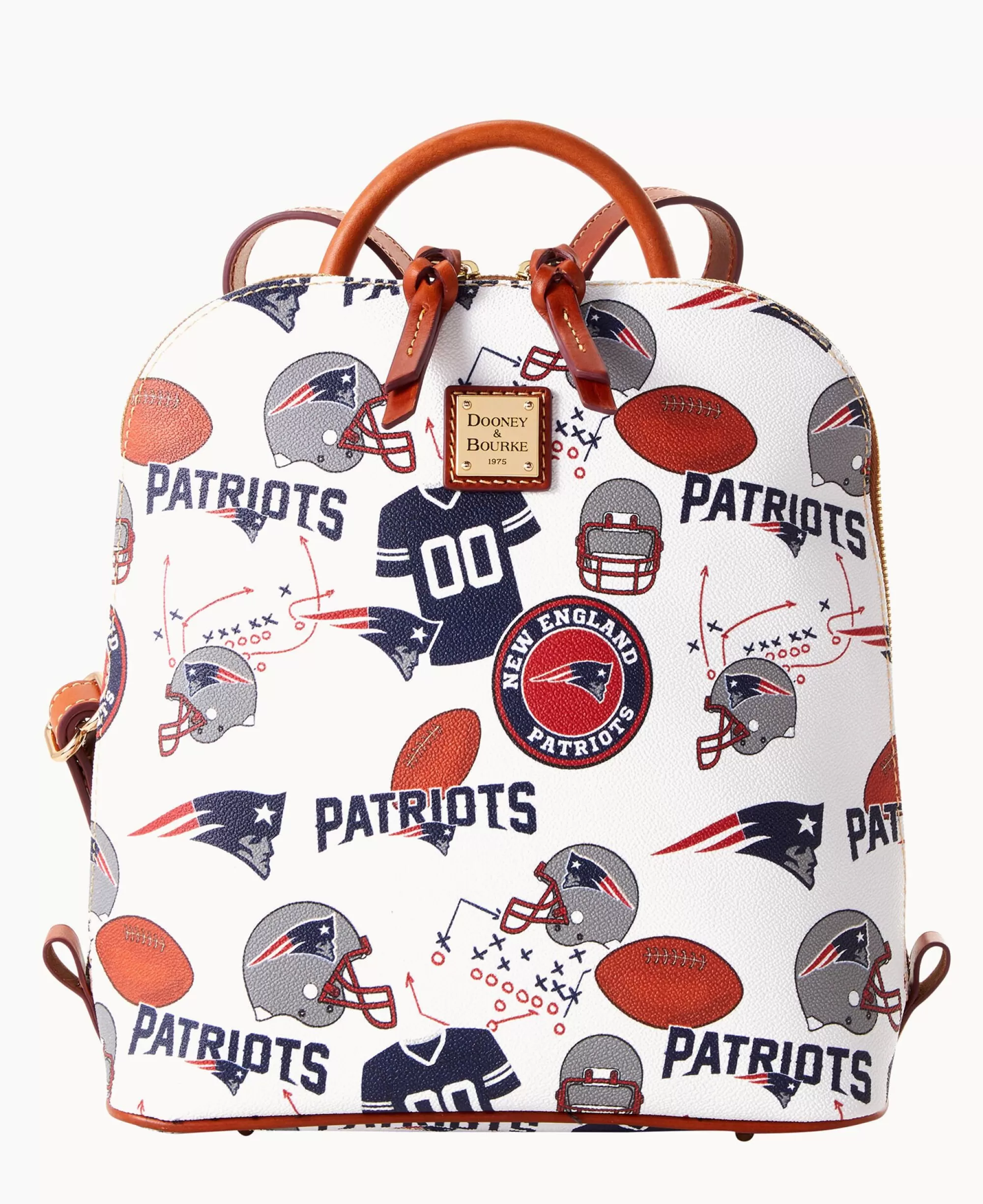 Dooney & Bourke Game Day Ready | Printed Fabric^NFL Zip Pod Backpack