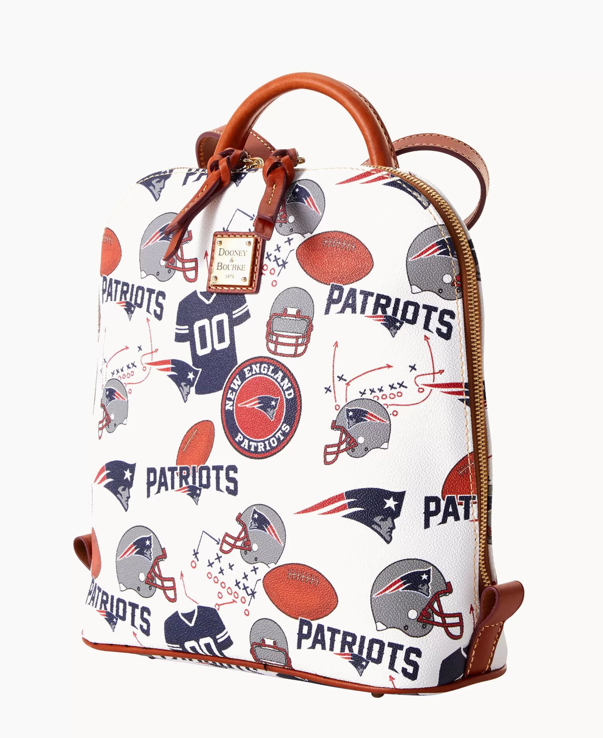 Dooney & Bourke Game Day Ready | Printed Fabric^NFL Zip Pod Backpack