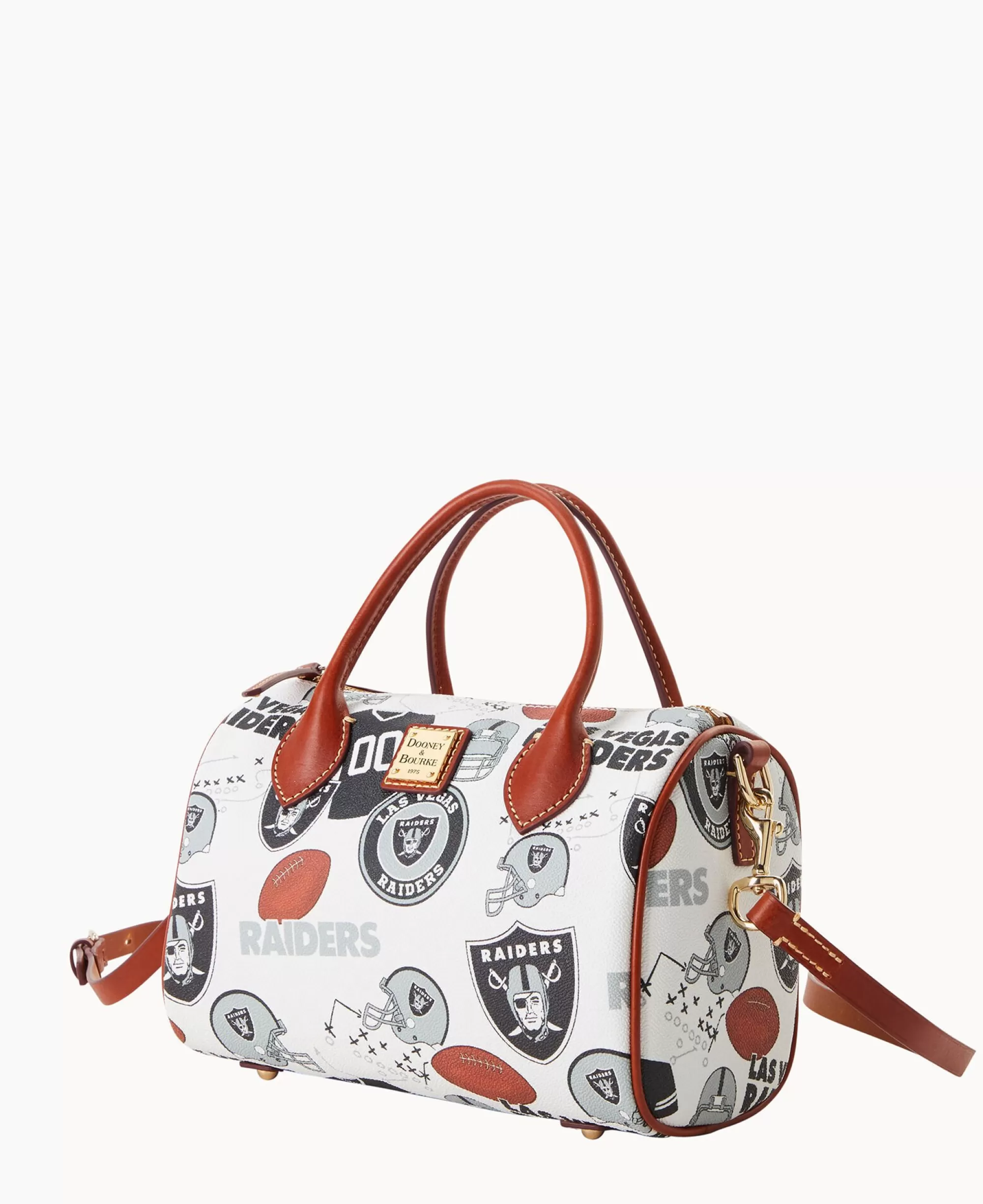 Dooney & Bourke Game Day Ready | Printed Fabric^NFL Barrel Satchel