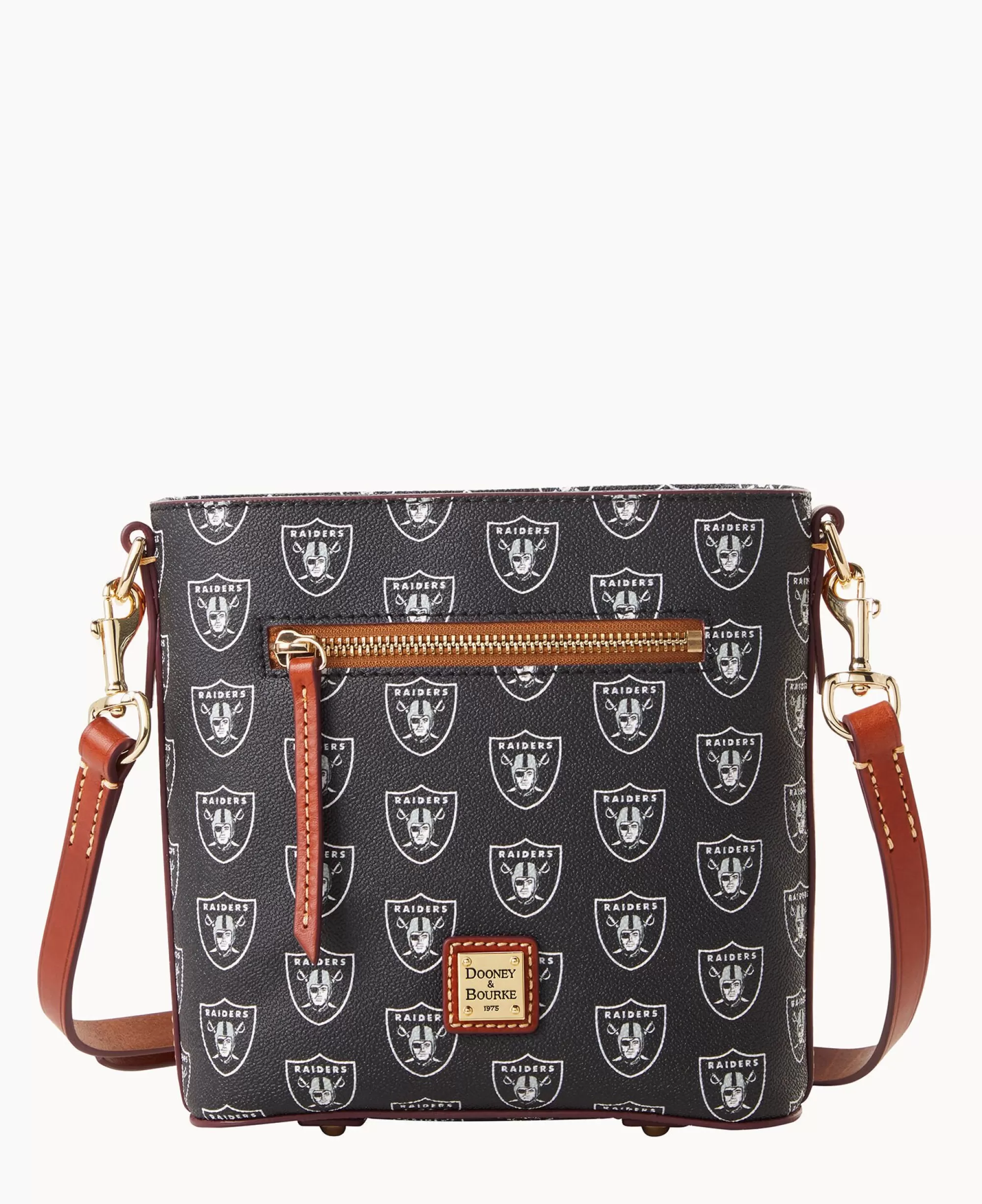 Dooney & Bourke Game Day Ready | Printed Fabric^NFL Small Zip Crossbody