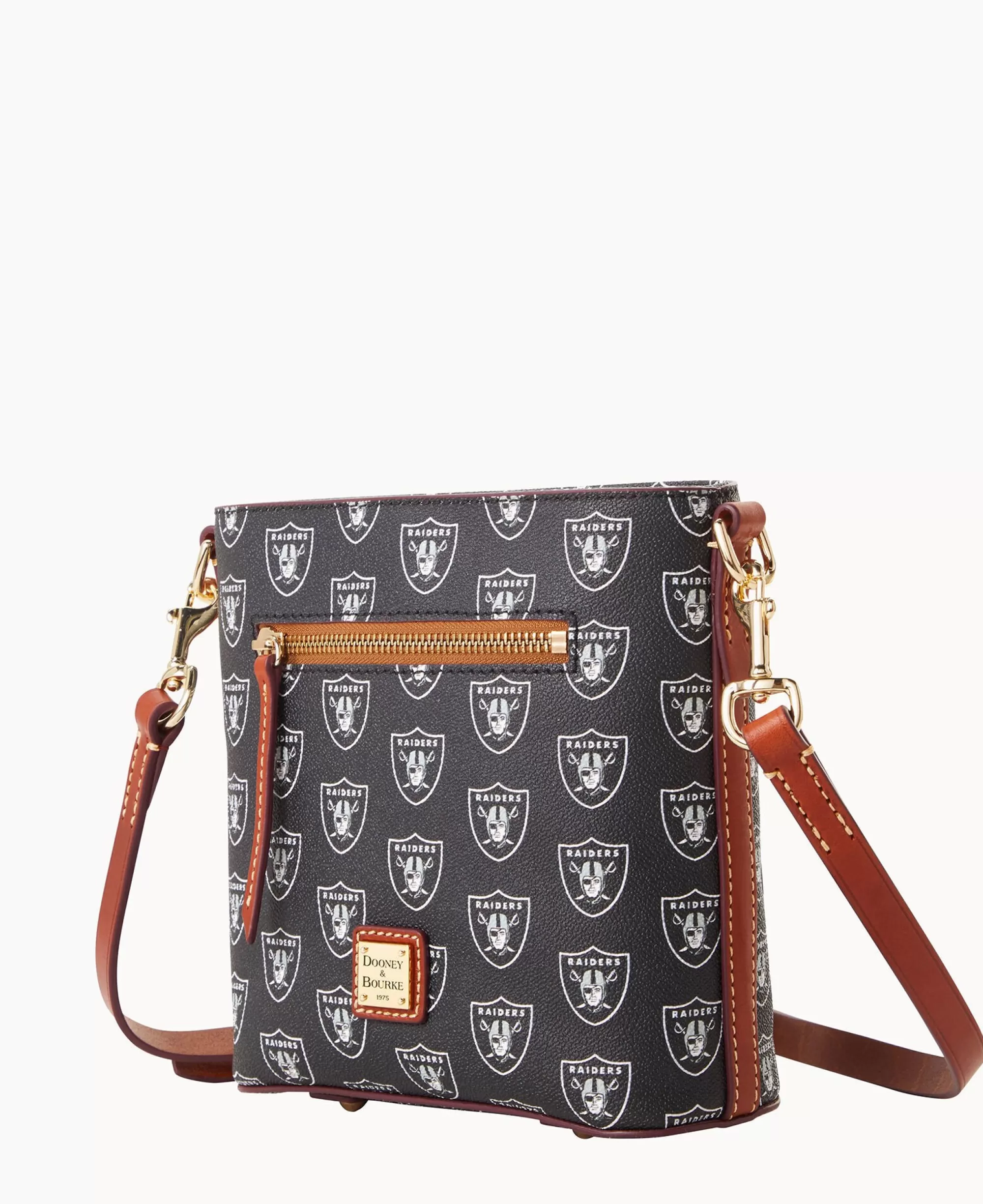 Dooney & Bourke Game Day Ready | Printed Fabric^NFL Small Zip Crossbody