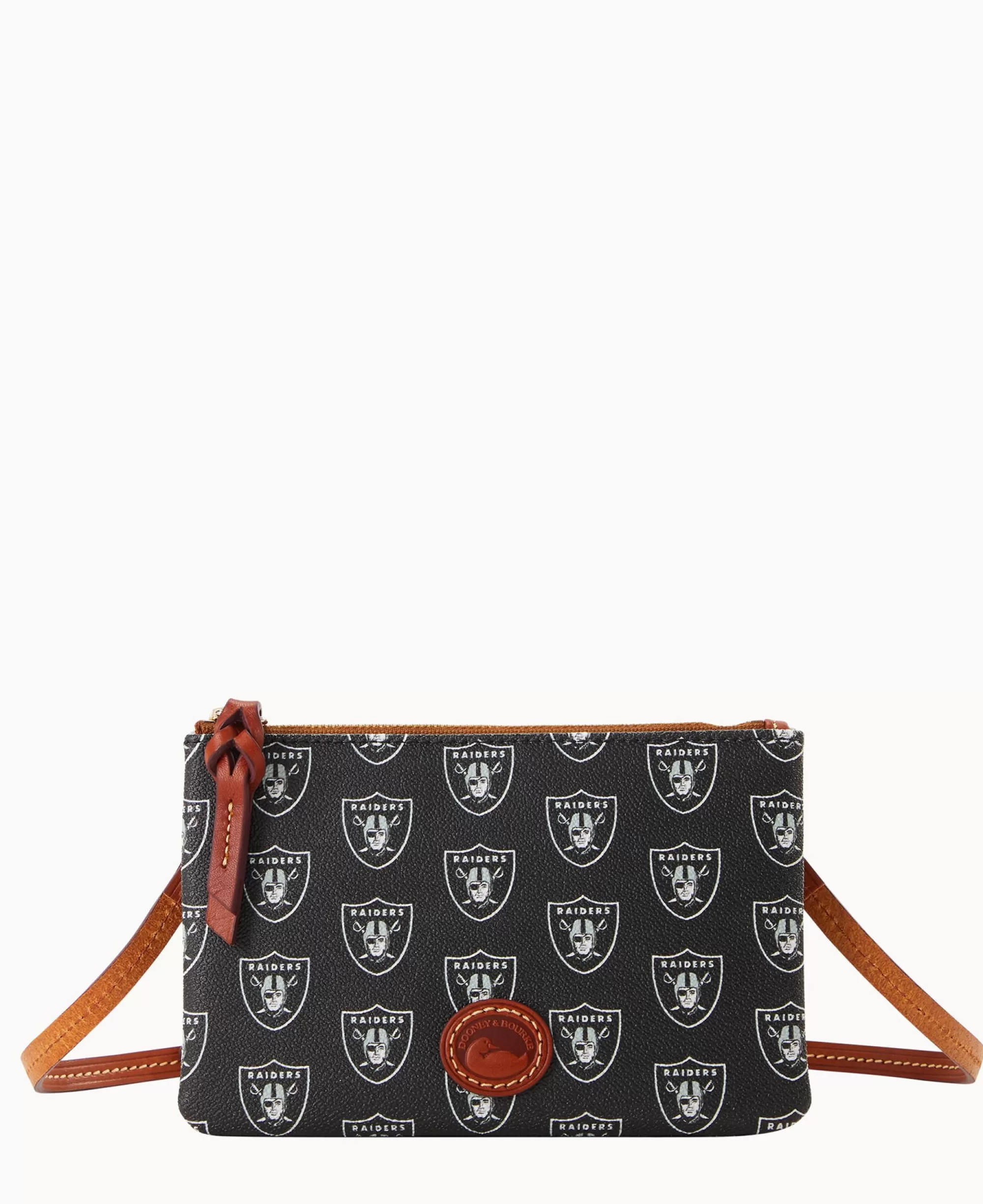 Dooney & Bourke Game Day Ready | Printed Fabric^NFL Top Zip Crossbody