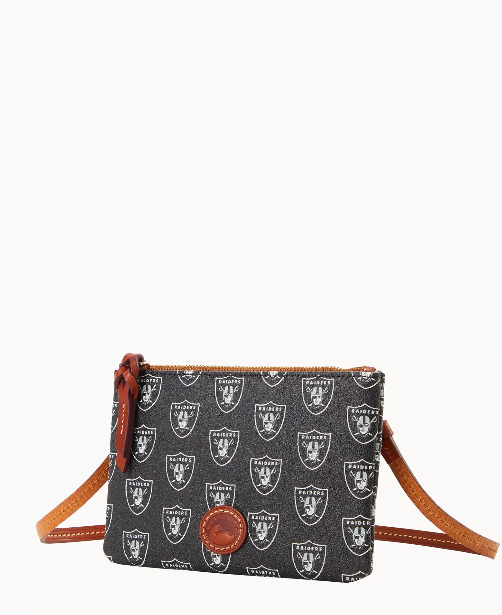 Dooney & Bourke Game Day Ready | Printed Fabric^NFL Top Zip Crossbody