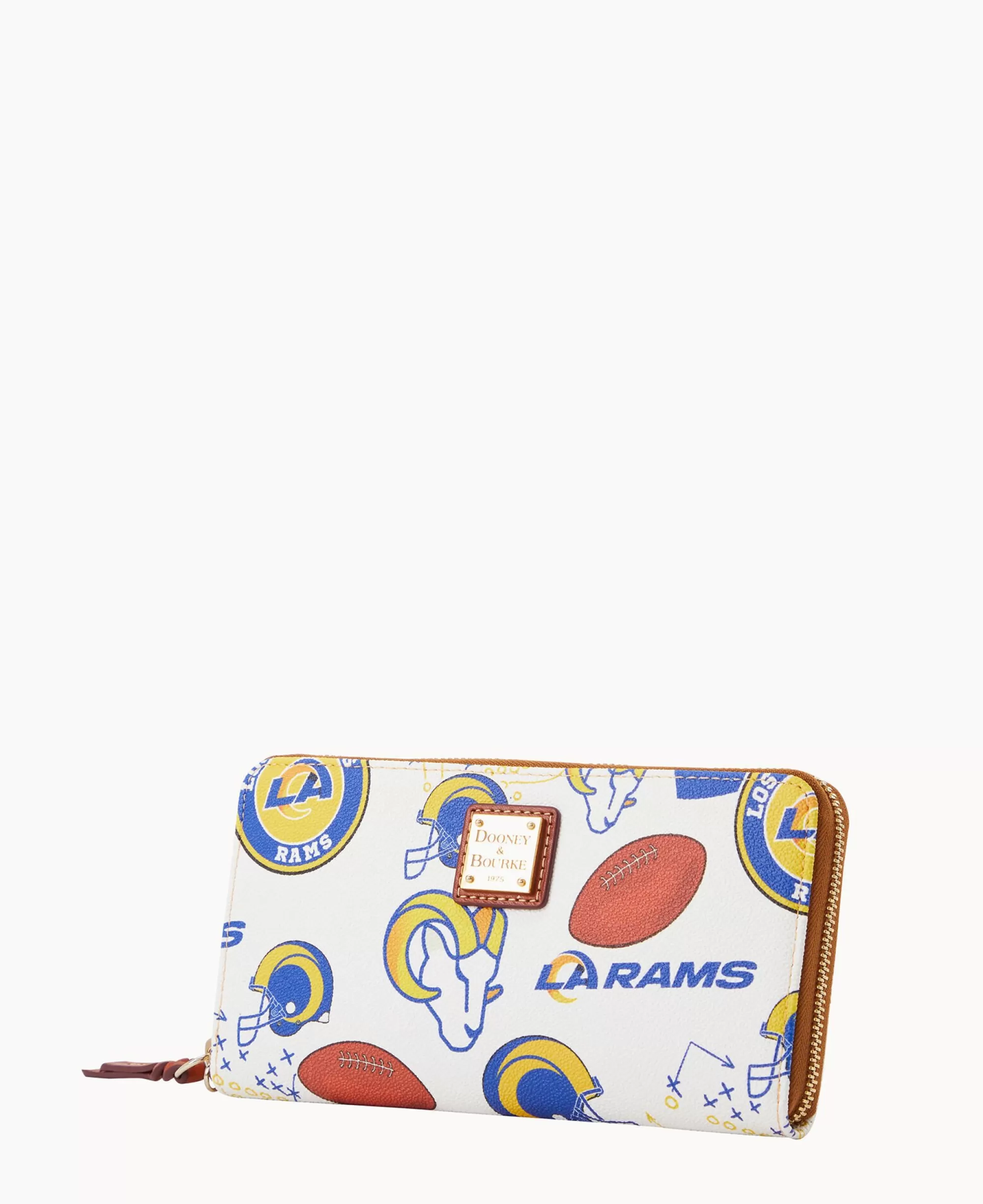 Dooney & Bourke Grab and Go | Wristlets^NFL Large Zip Around Wristlet