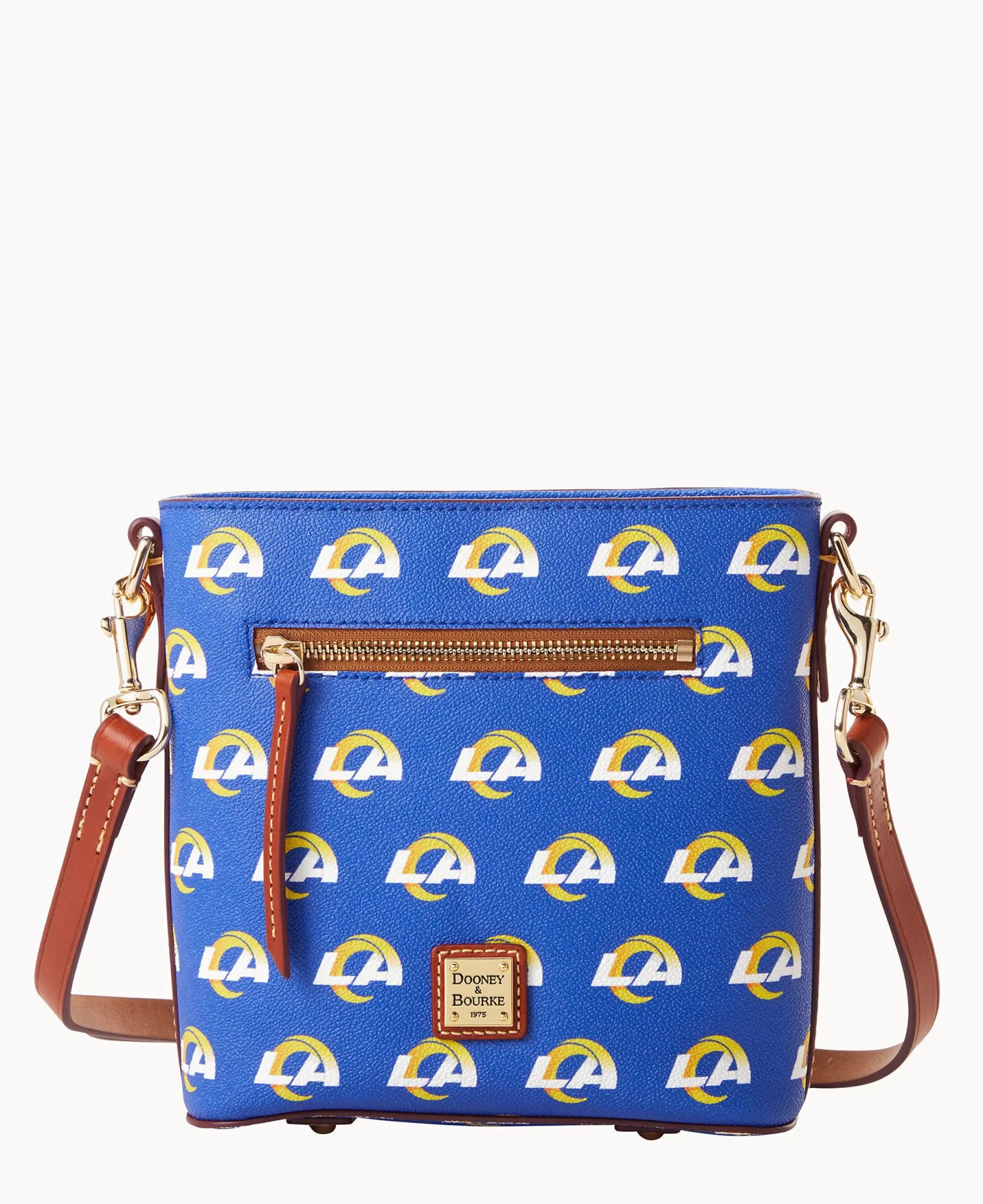 Dooney & Bourke Game Day Ready | Printed Fabric^NFL Small Zip Crossbody