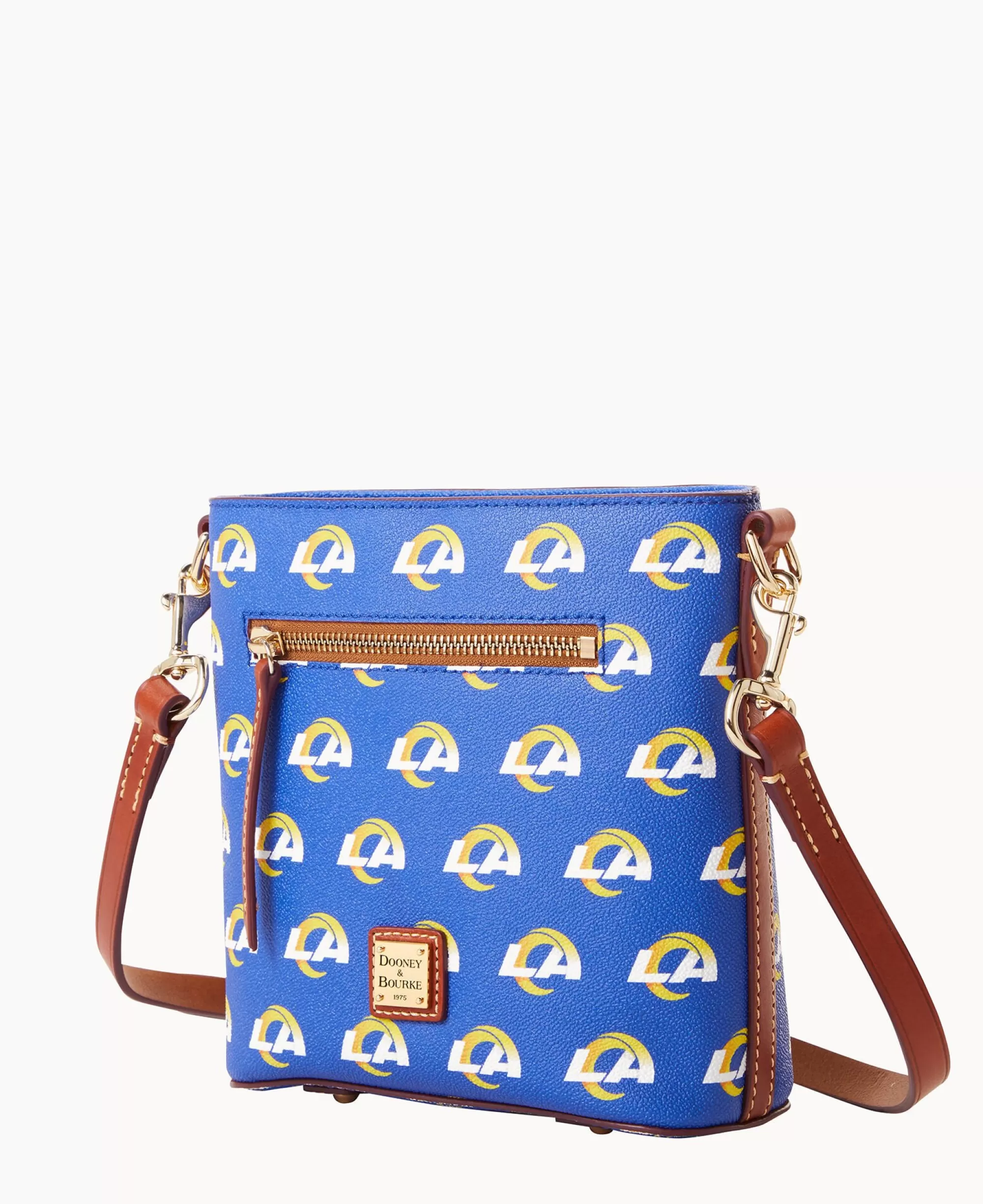 Dooney & Bourke Game Day Ready | Printed Fabric^NFL Small Zip Crossbody