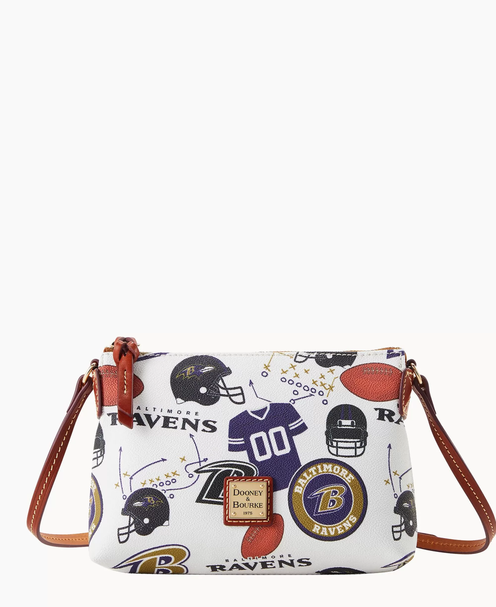 Dooney & Bourke Game Day Ready | Printed Fabric^NFL Crossbody Pouchette