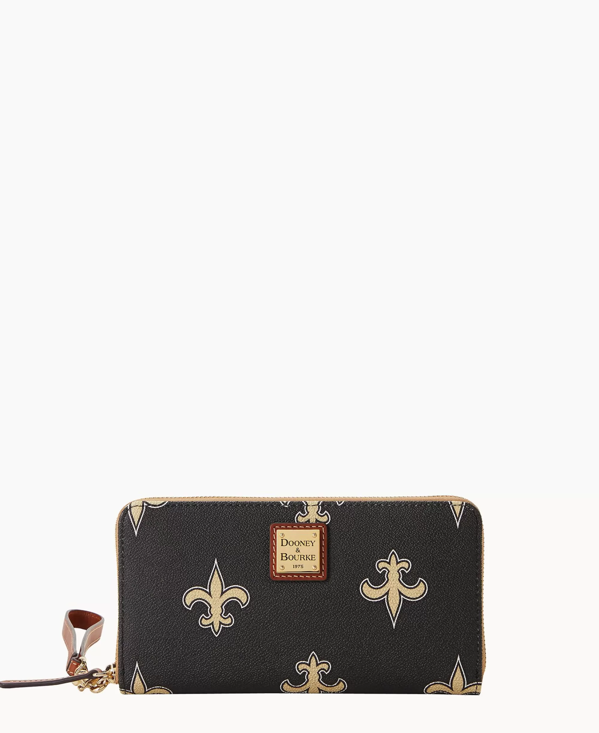 Dooney & Bourke Grab and Go | Wristlets^NFL Large Zip Around Wristlet