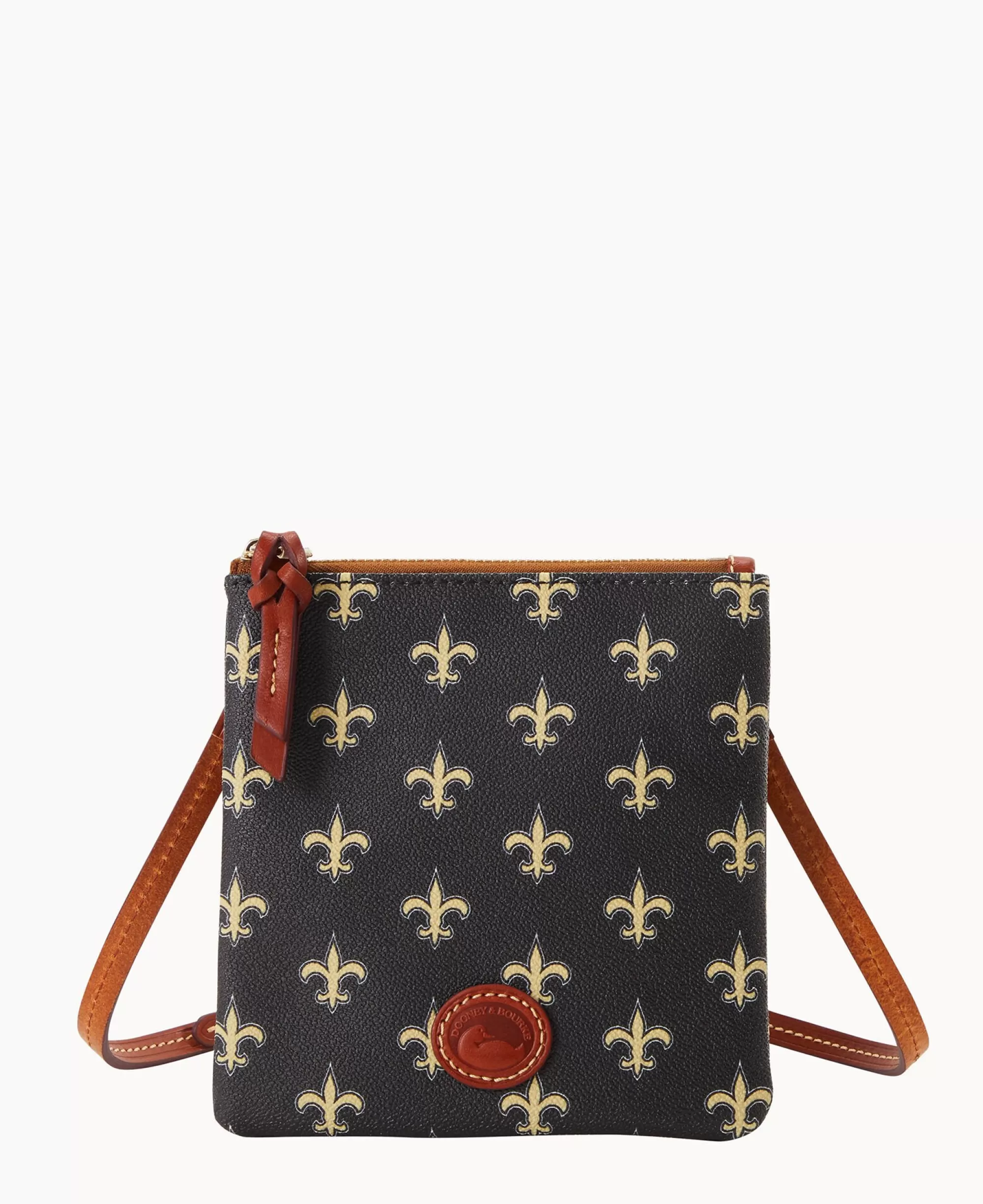 Dooney & Bourke Game Day Ready | Printed Fabric^NFL Small North South Top Zip Crossbody