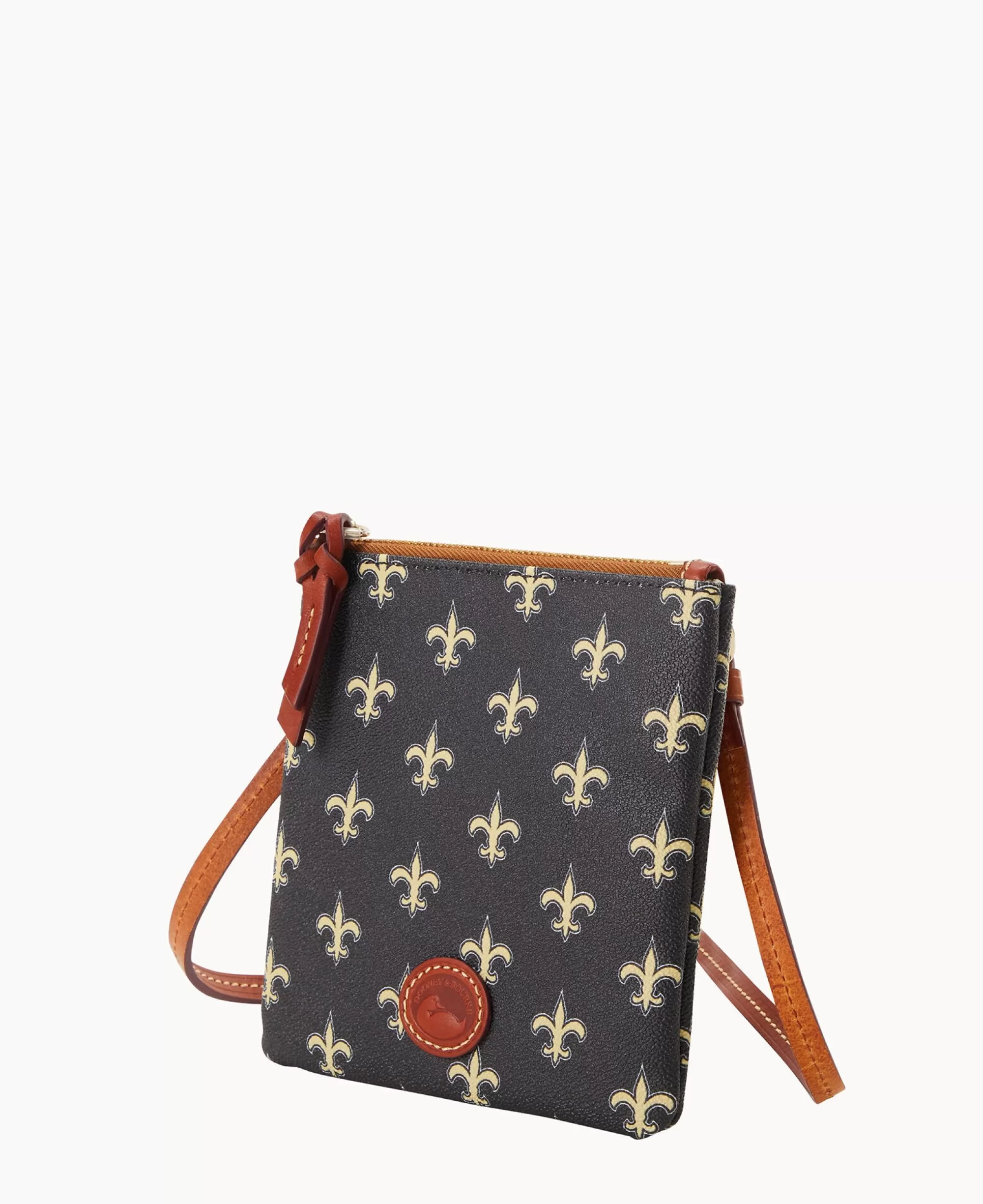 Dooney & Bourke Game Day Ready | Printed Fabric^NFL Small North South Top Zip Crossbody