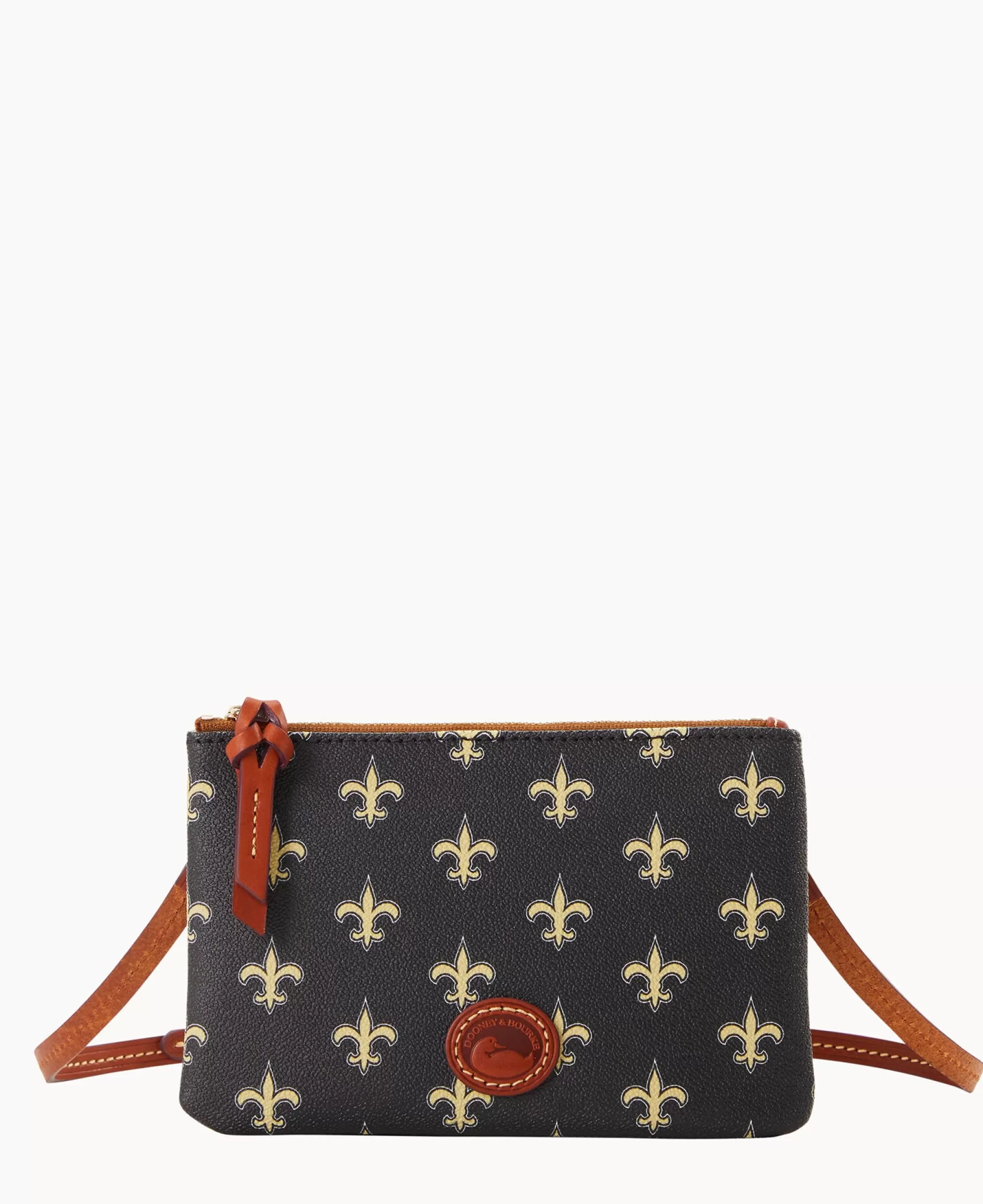 Dooney & Bourke Game Day Ready | Printed Fabric^NFL Top Zip Crossbody