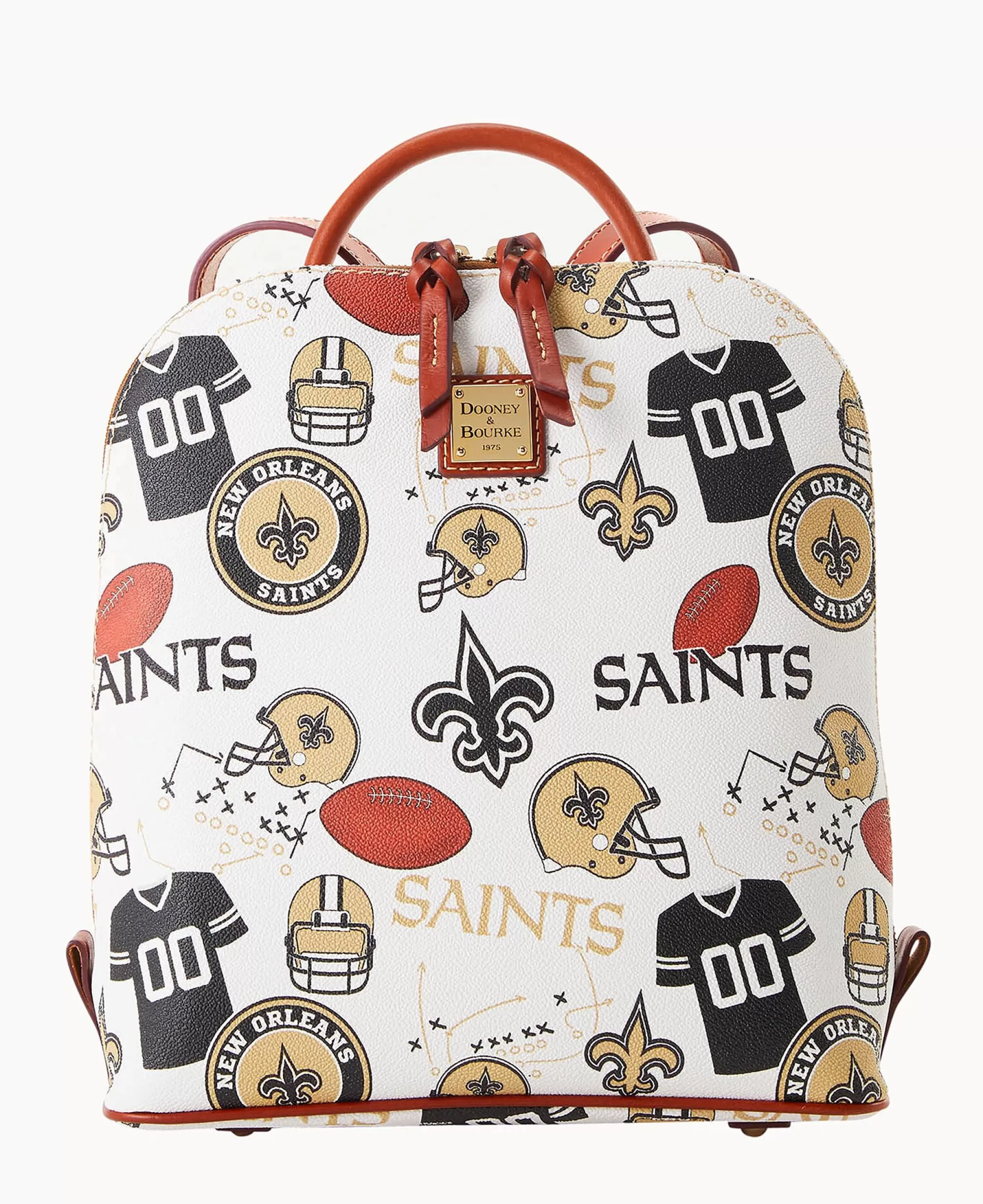 Dooney & Bourke Game Day Ready | Printed Fabric^NFL Zip Pod Backpack