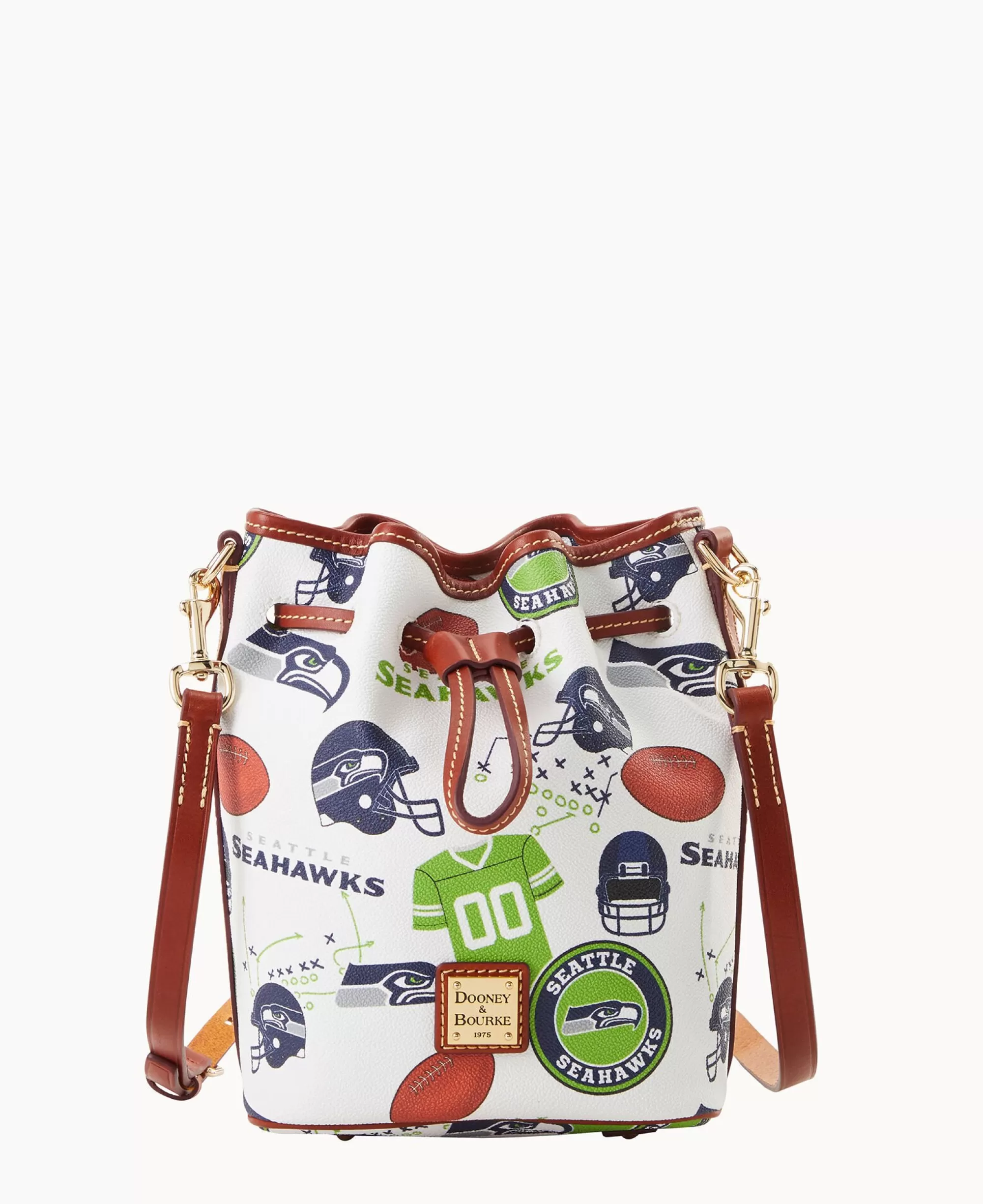 Dooney & Bourke Game Day Ready | Printed Fabric^NFL Small Drawstring