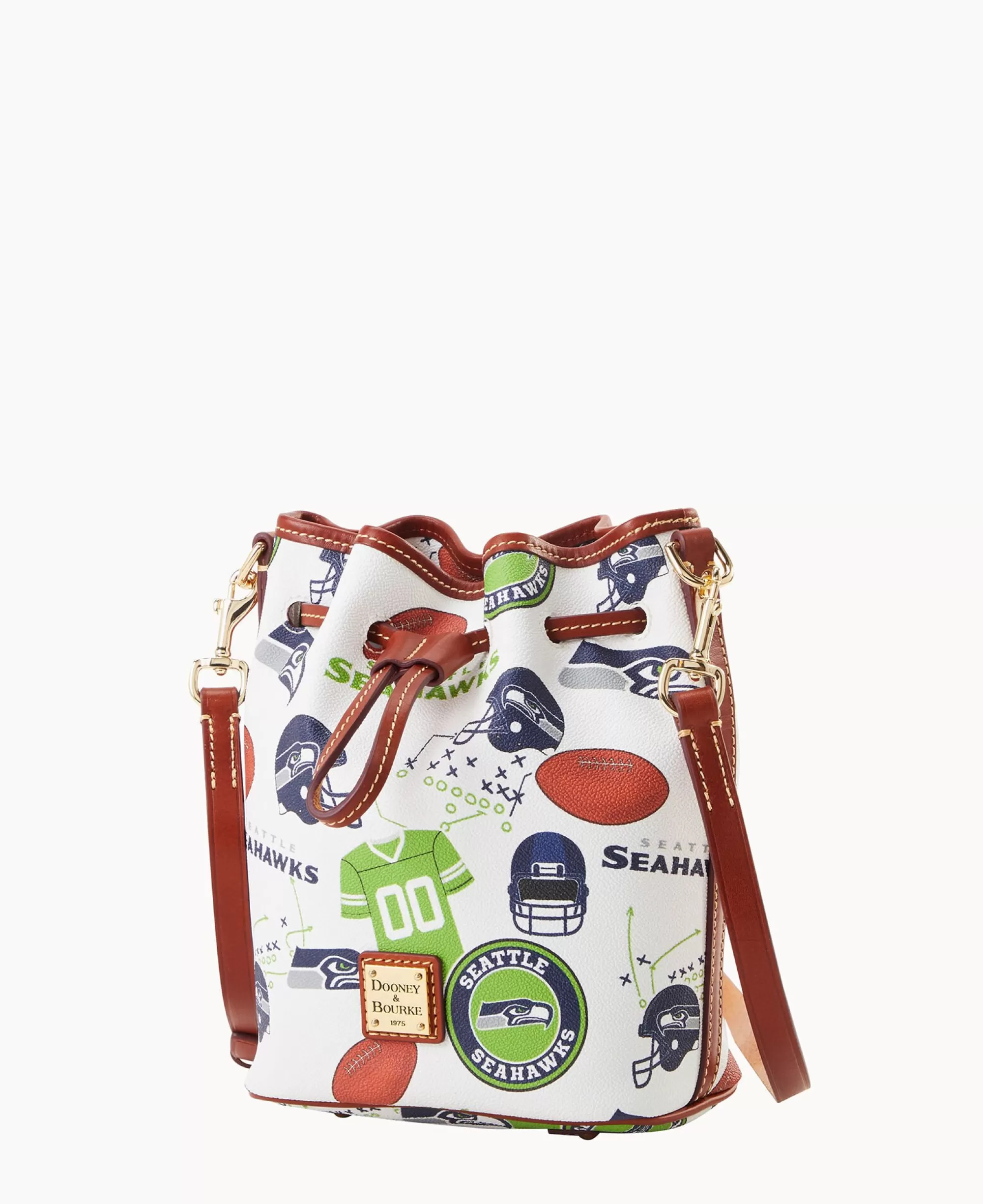 Dooney & Bourke Game Day Ready | Printed Fabric^NFL Small Drawstring