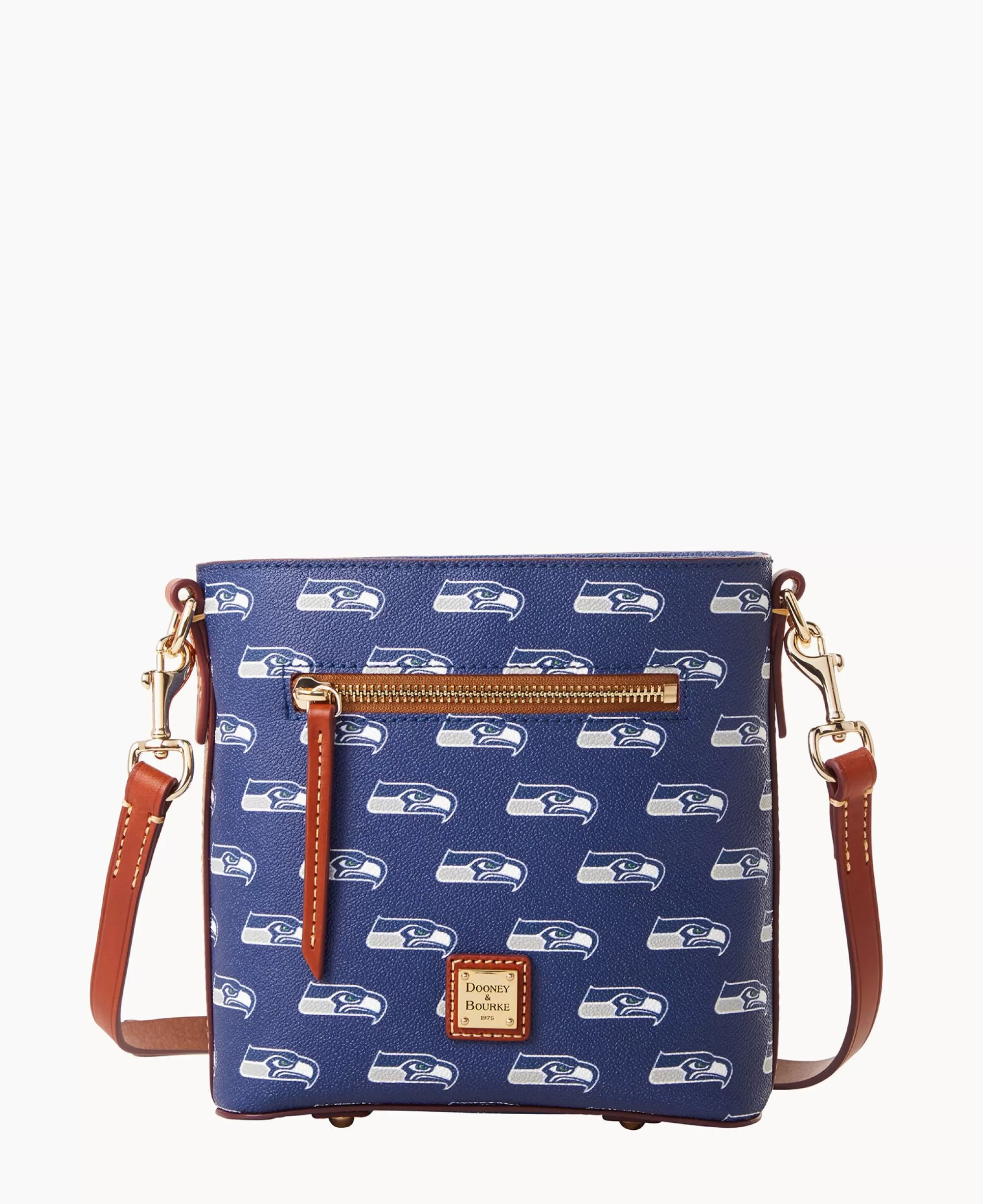 Dooney & Bourke Game Day Ready | Printed Fabric^NFL Small Zip Crossbody