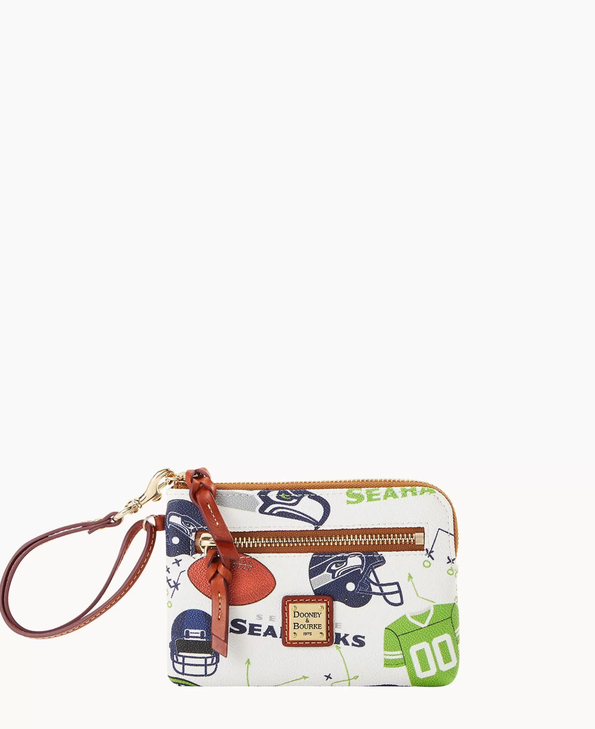 Dooney & Bourke Grab and Go | Wristlets^NFL Zip Around Wristlet