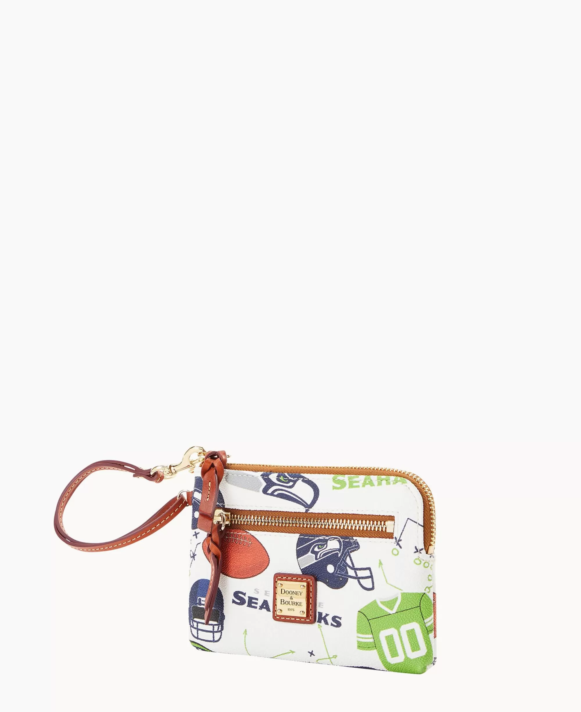 Dooney & Bourke Grab and Go | Wristlets^NFL Zip Around Wristlet