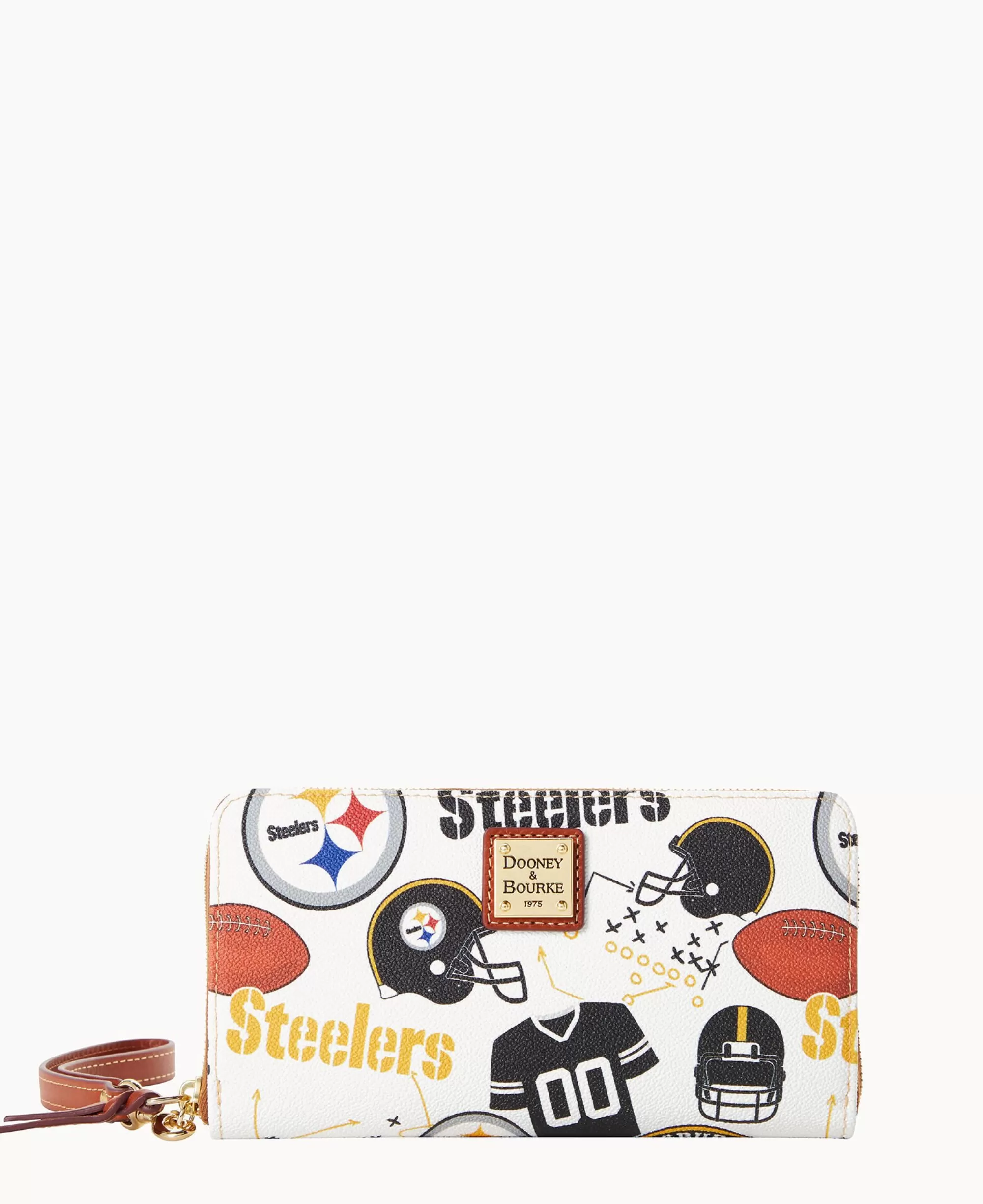 Dooney & Bourke Grab and Go | Wristlets^NFL Large Zip Around Wristlet