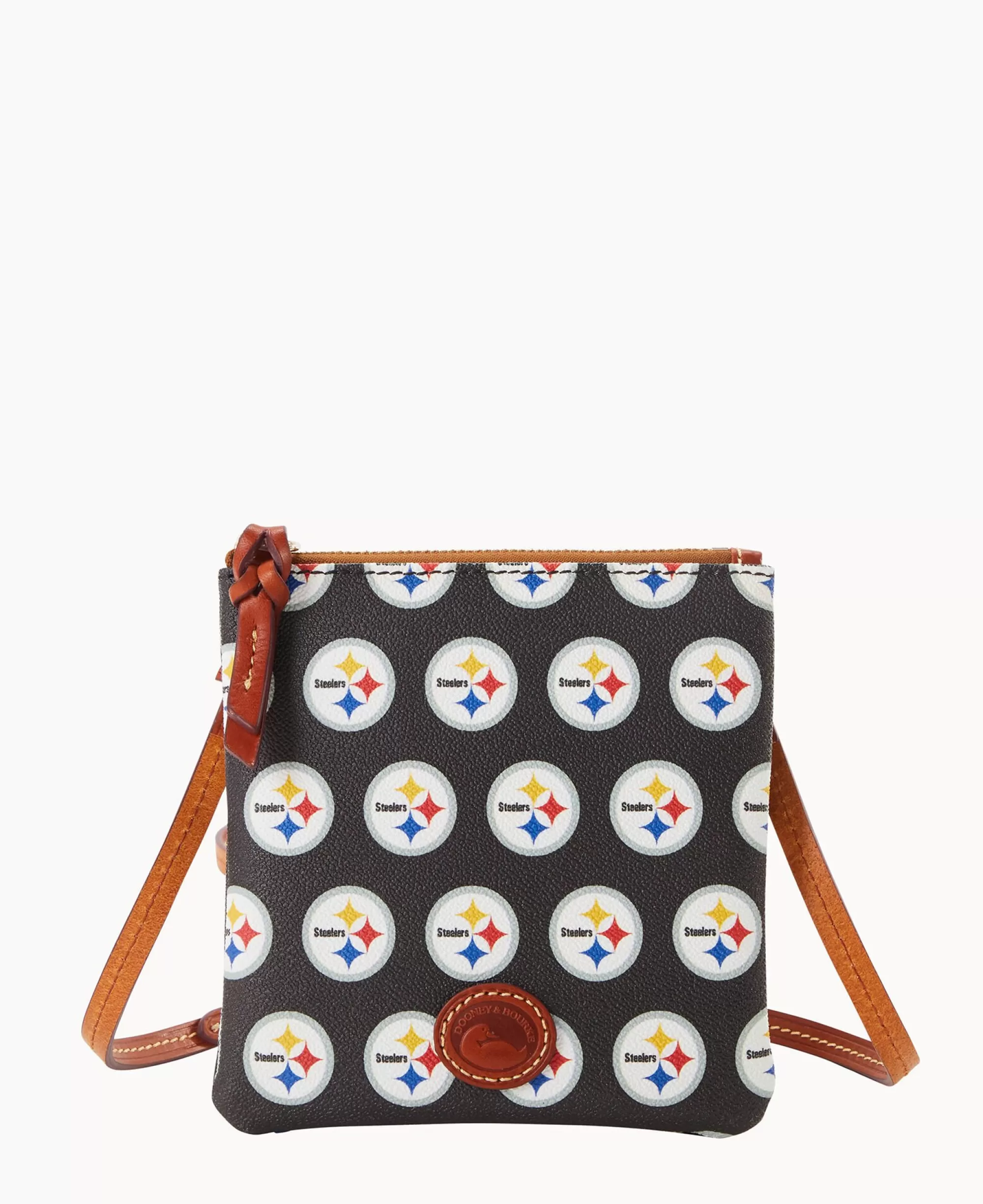 Dooney & Bourke Game Day Ready | Printed Fabric^NFL Small North South Top Zip Crossbody