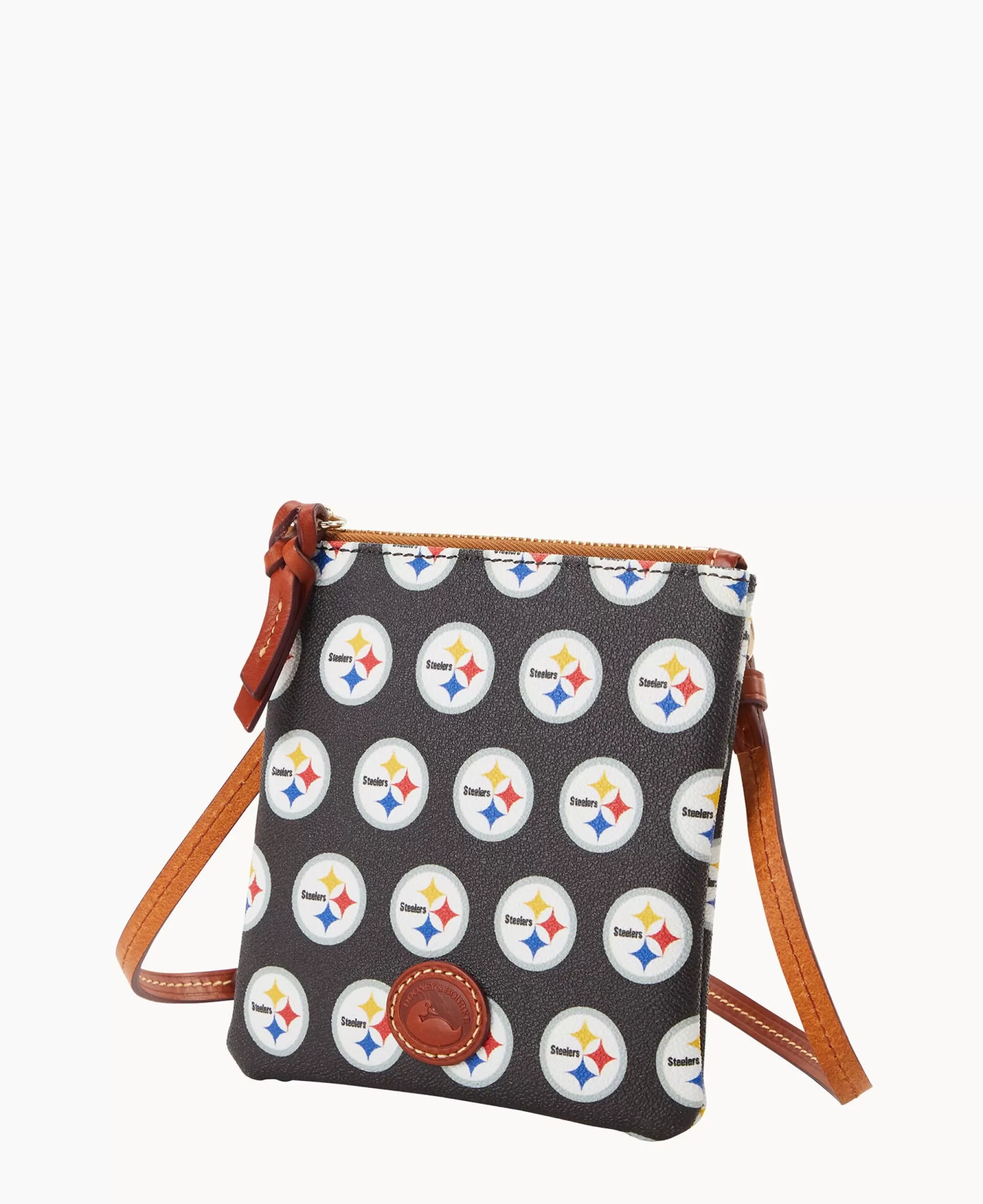 Dooney & Bourke Game Day Ready | Printed Fabric^NFL Small North South Top Zip Crossbody