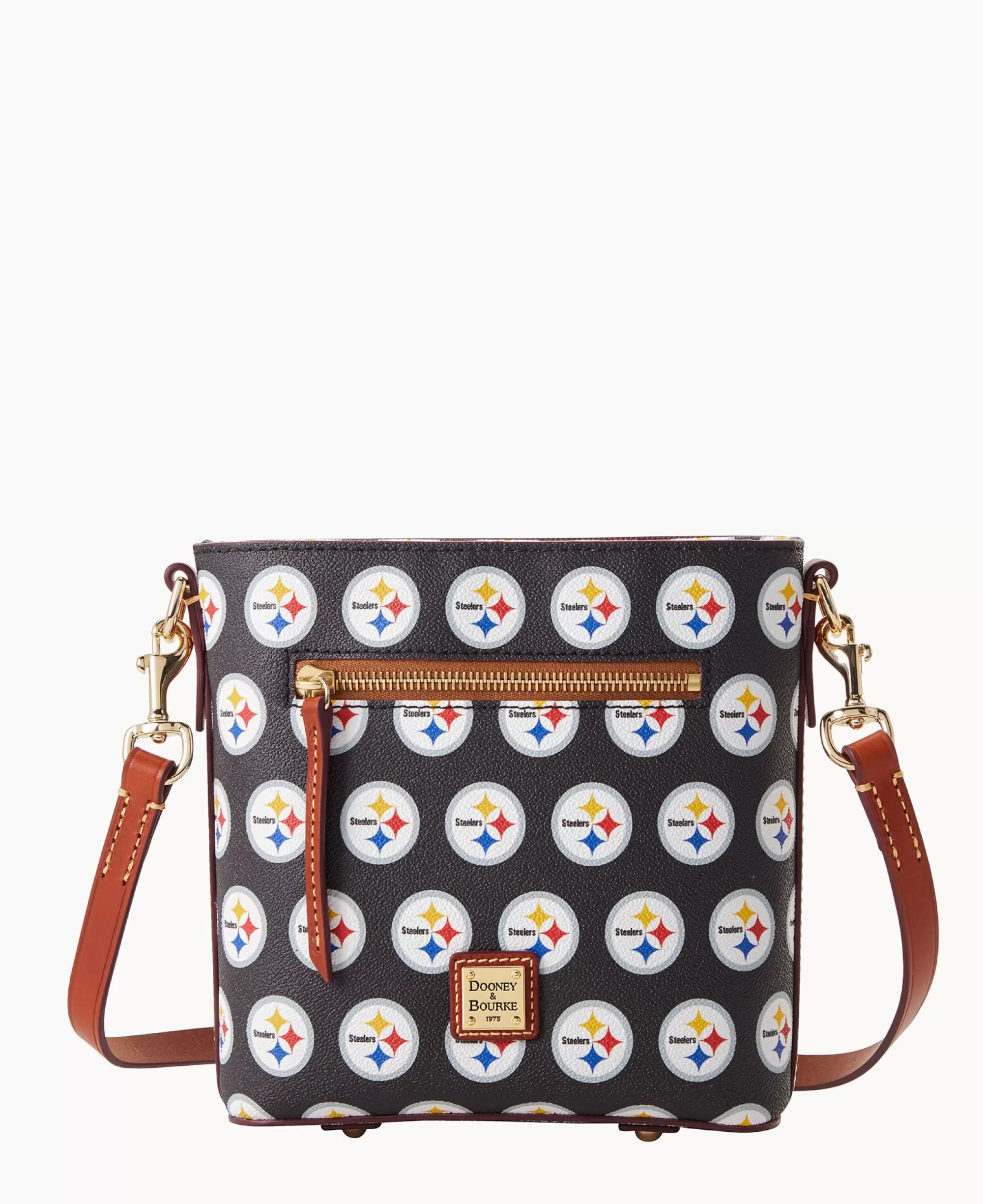 Dooney & Bourke Game Day Ready | Printed Fabric^NFL Small Zip Crossbody