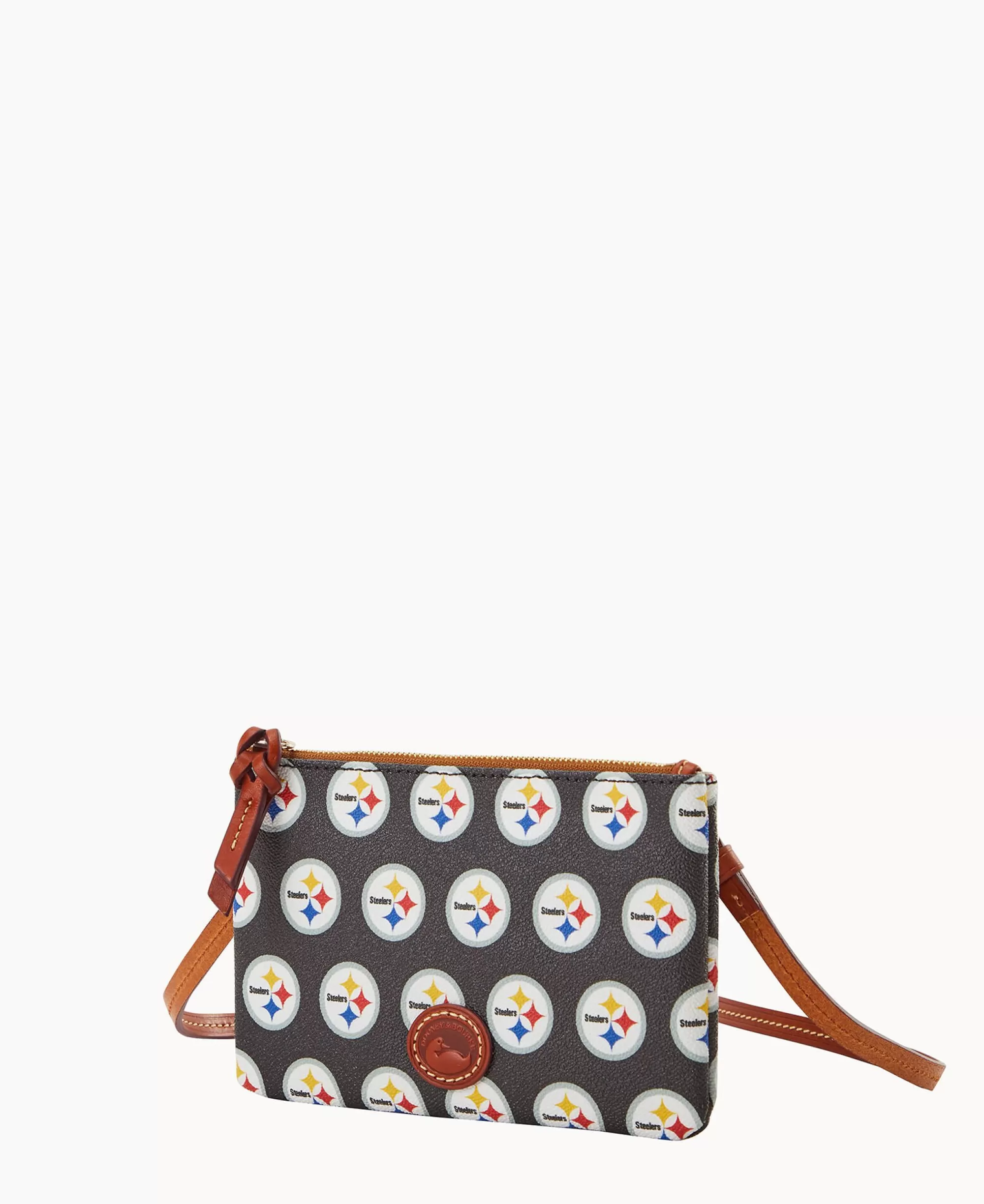 Dooney & Bourke Game Day Ready | Printed Fabric^NFL Top Zip Crossbody