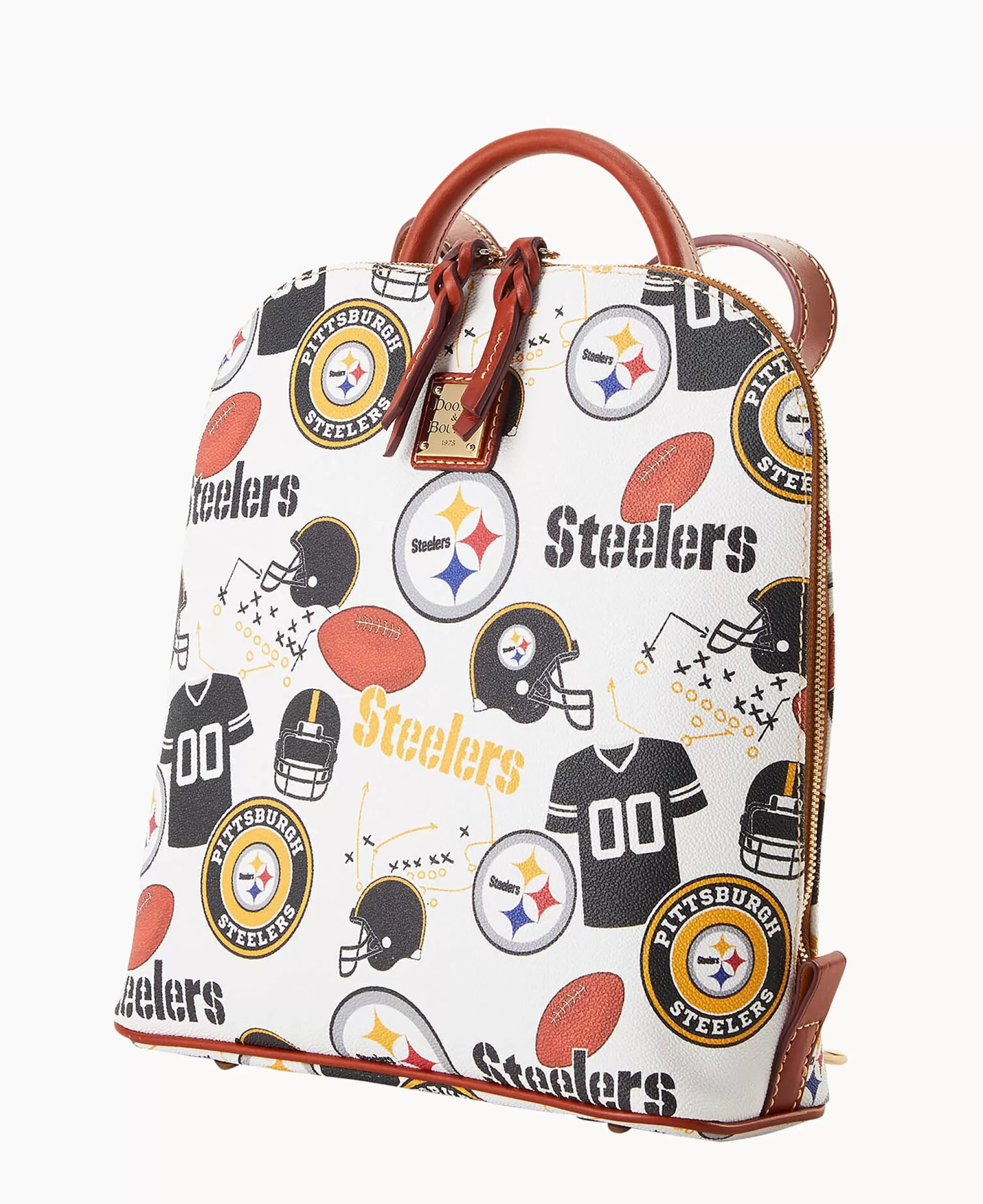 Dooney & Bourke Game Day Ready | Printed Fabric^NFL Zip Pod Backpack