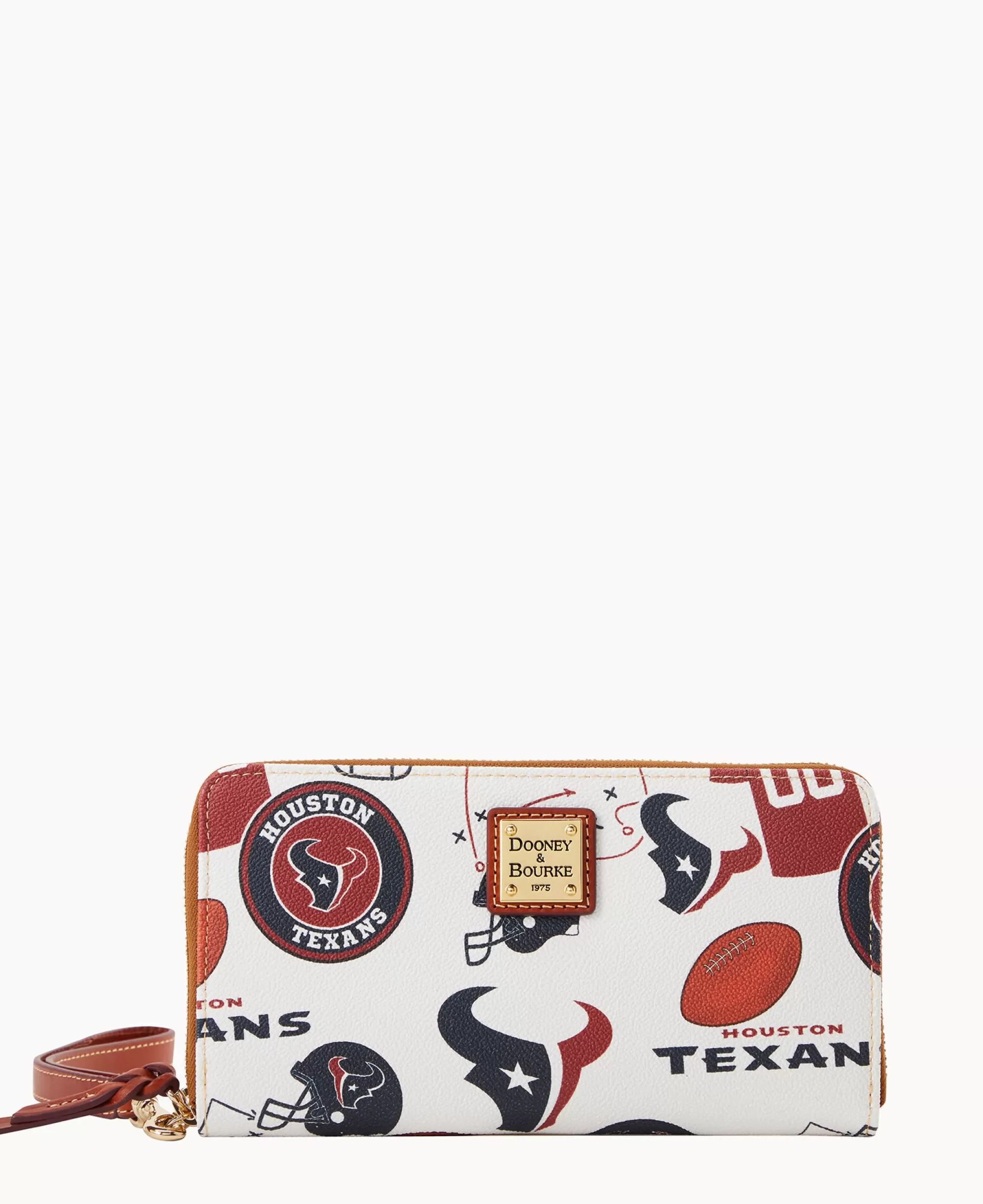 Dooney & Bourke Grab and Go | Wristlets^NFL Large Zip Around Wristlet