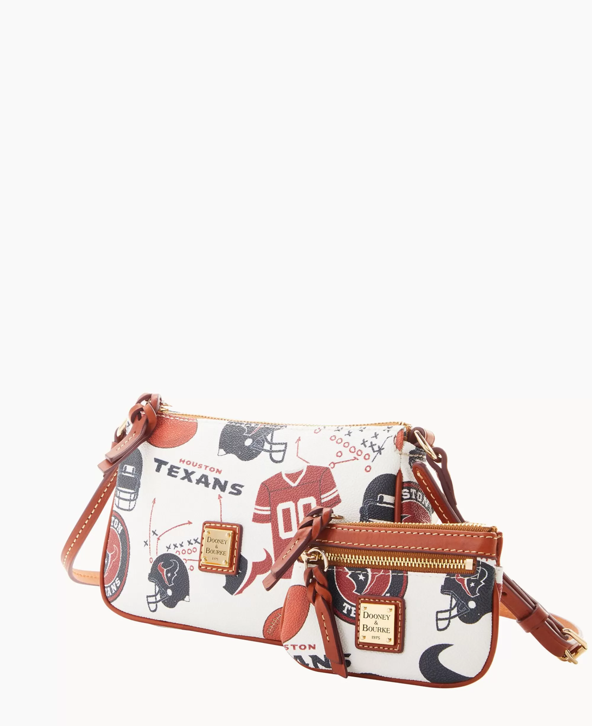 Dooney & Bourke Game Day Ready | Printed Fabric^NFL Lexi Crossbody Sm Coin Case