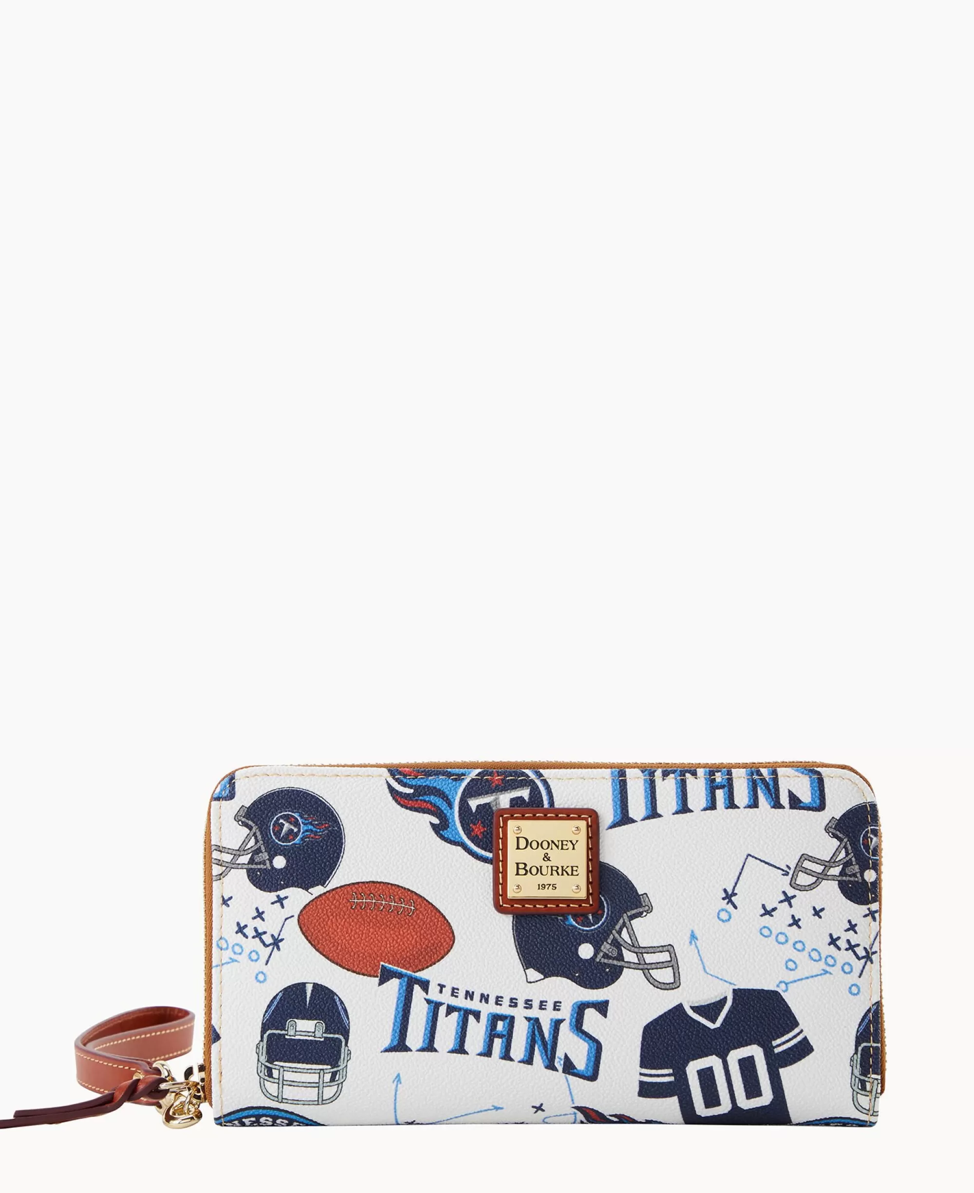 Dooney & Bourke Grab and Go | Wristlets^NFL Large Zip Around Wristlet