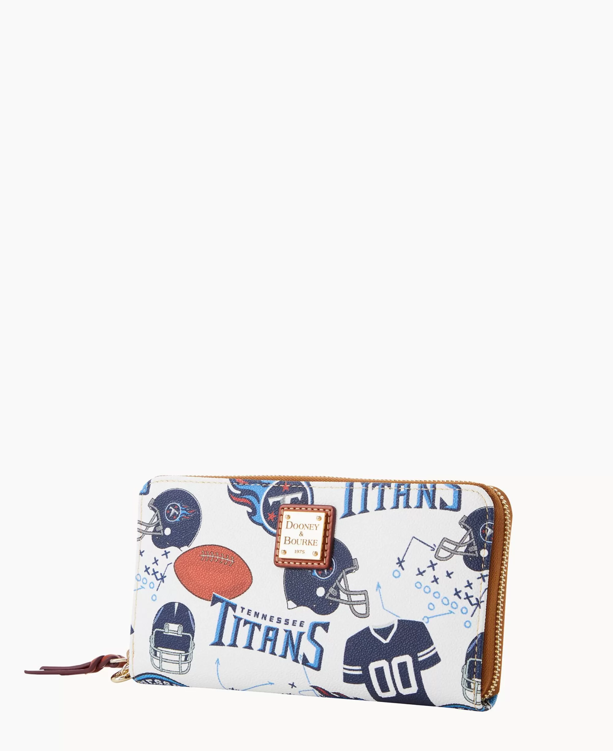 Dooney & Bourke Grab and Go | Wristlets^NFL Large Zip Around Wristlet