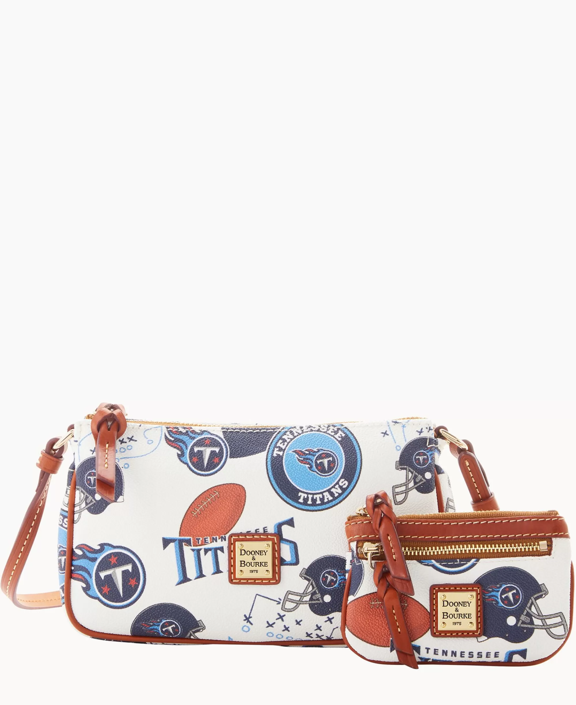 Dooney & Bourke Game Day Ready | Printed Fabric^NFL Lexi Crossbody Sm Coin Case