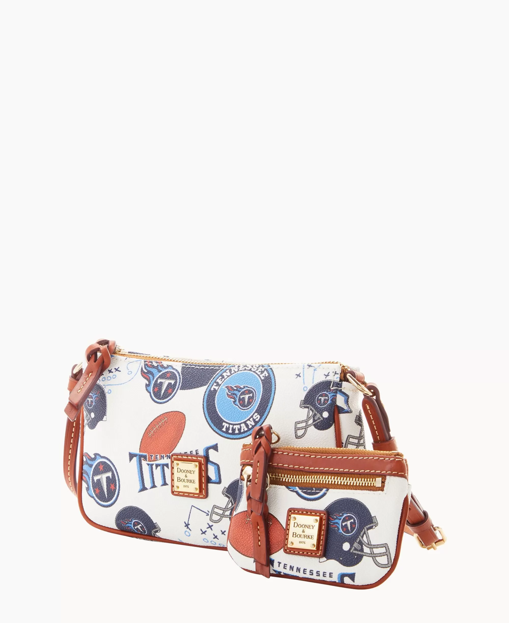 Dooney & Bourke Game Day Ready | Printed Fabric^NFL Lexi Crossbody Sm Coin Case