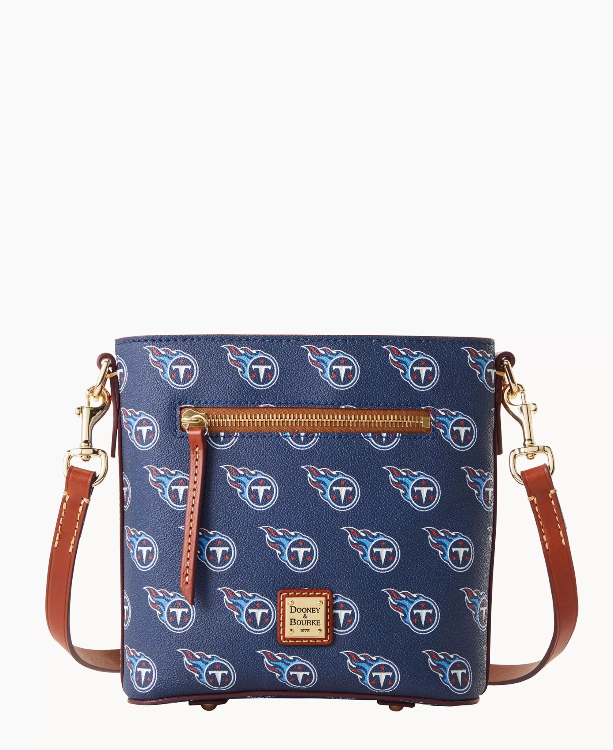 Dooney & Bourke Game Day Ready | Printed Fabric^NFL Small Zip Crossbody