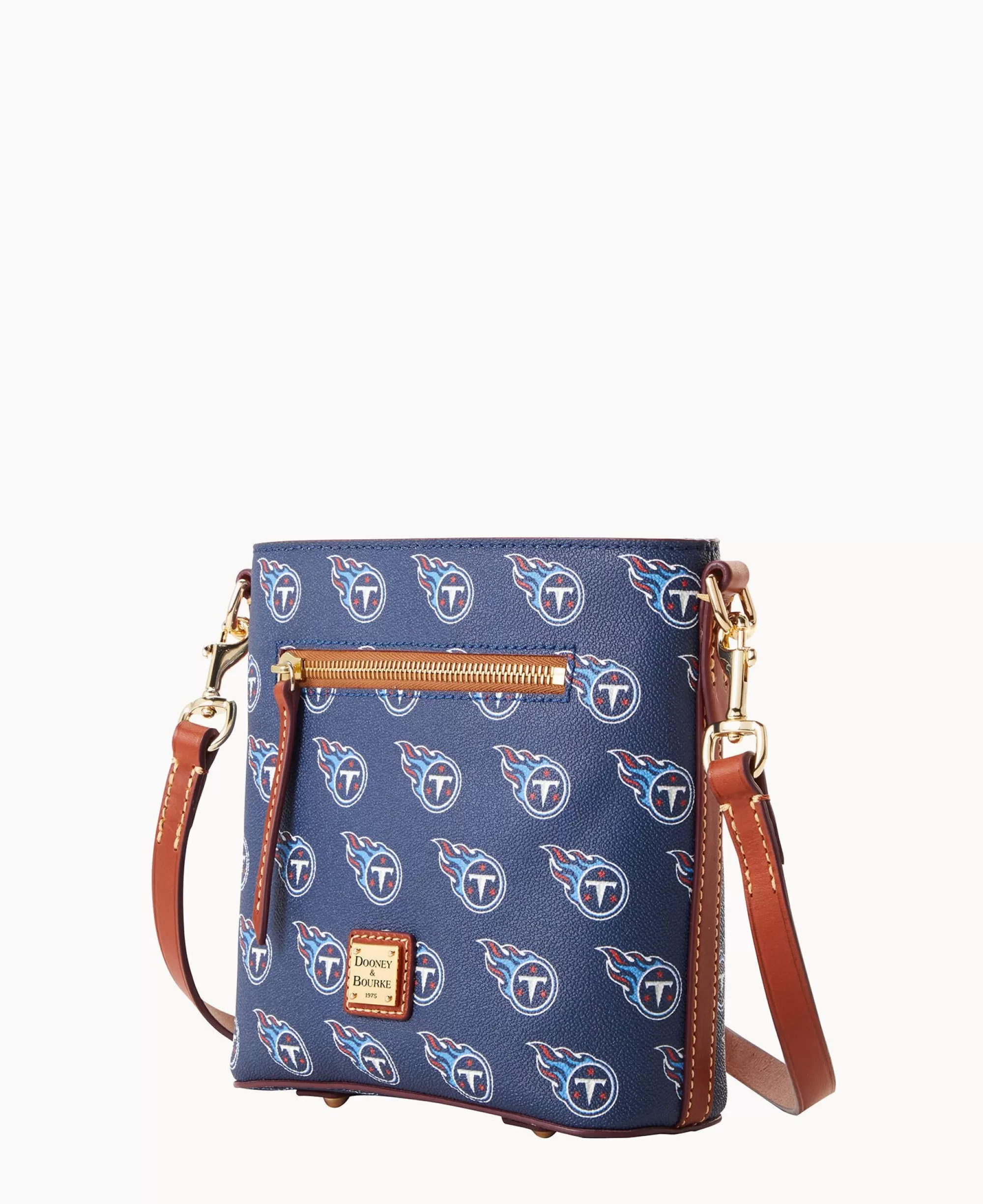 Dooney & Bourke Game Day Ready | Printed Fabric^NFL Small Zip Crossbody