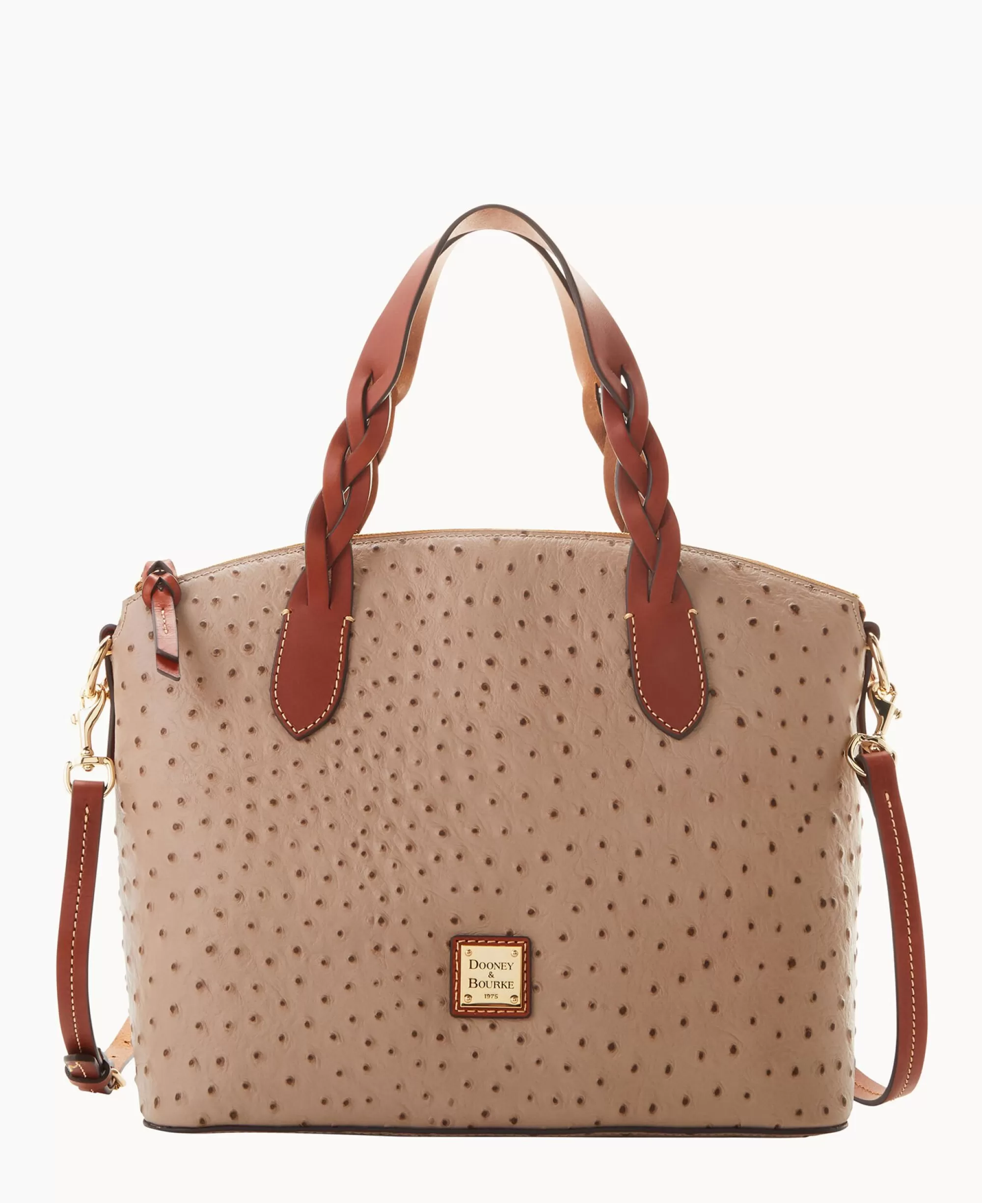 Dooney & Bourke Ready For the Getaway | Exotic Leather^Ostrich Celeste Satchel