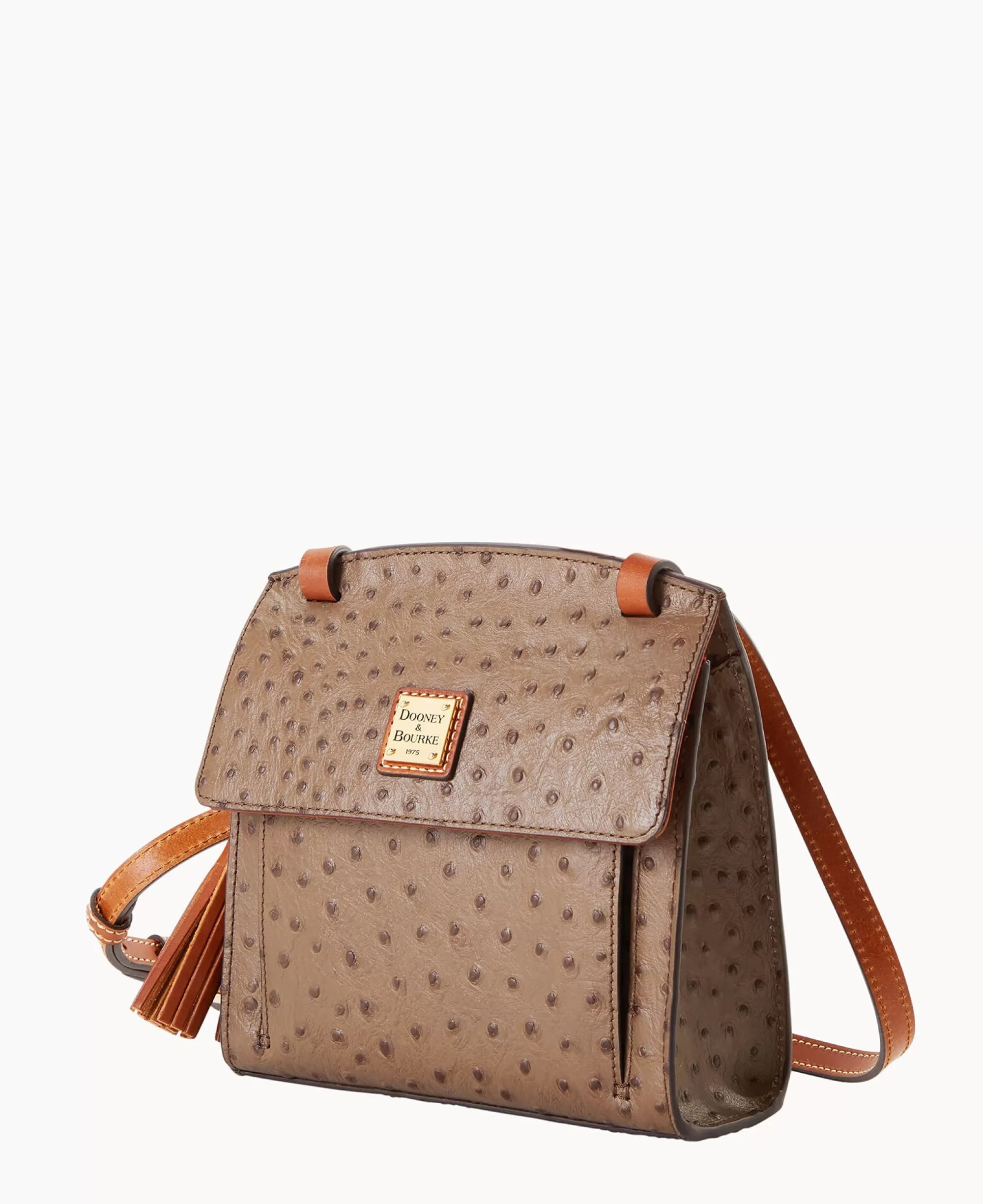 Dooney & Bourke Exotic Leather | Mini Bags^Ostrich Crossbody