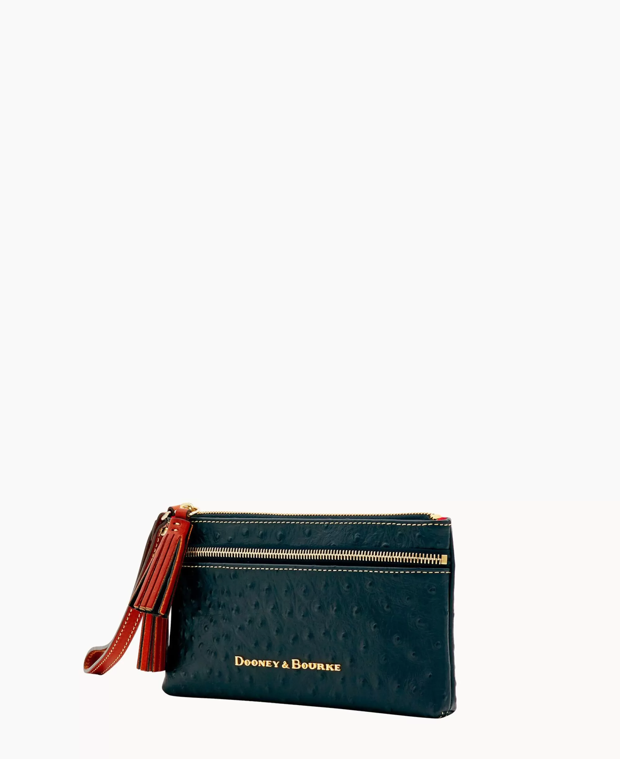 Dooney & Bourke Grab and Go | Wristlets^Ostrich Double Zip Wristlet