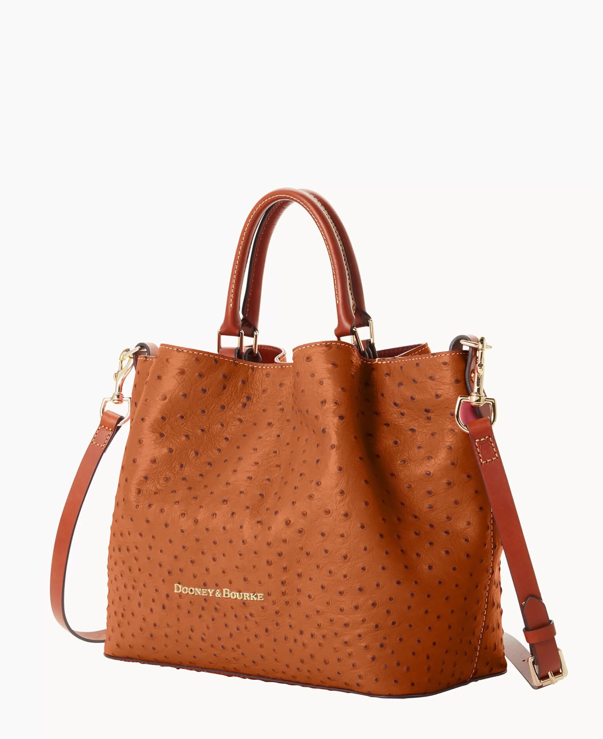 Dooney & Bourke Exotic Leather | Shoulder Bags^Ostrich Large Barlow